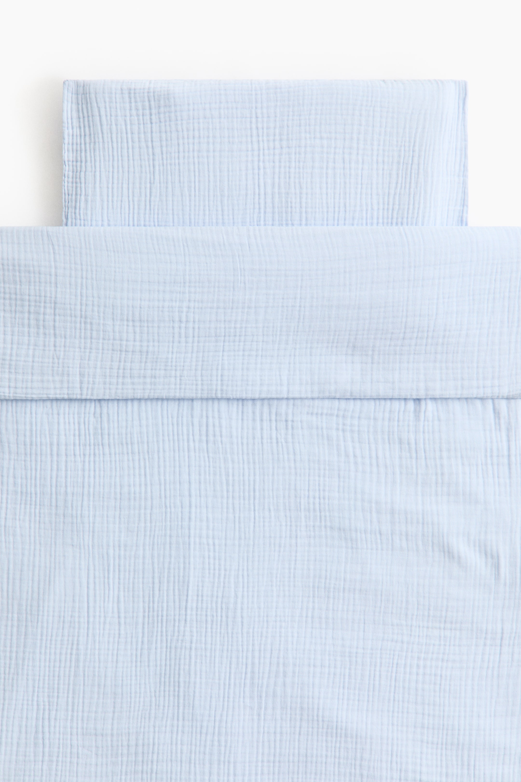 Muslin Crib Duvet Cover Set