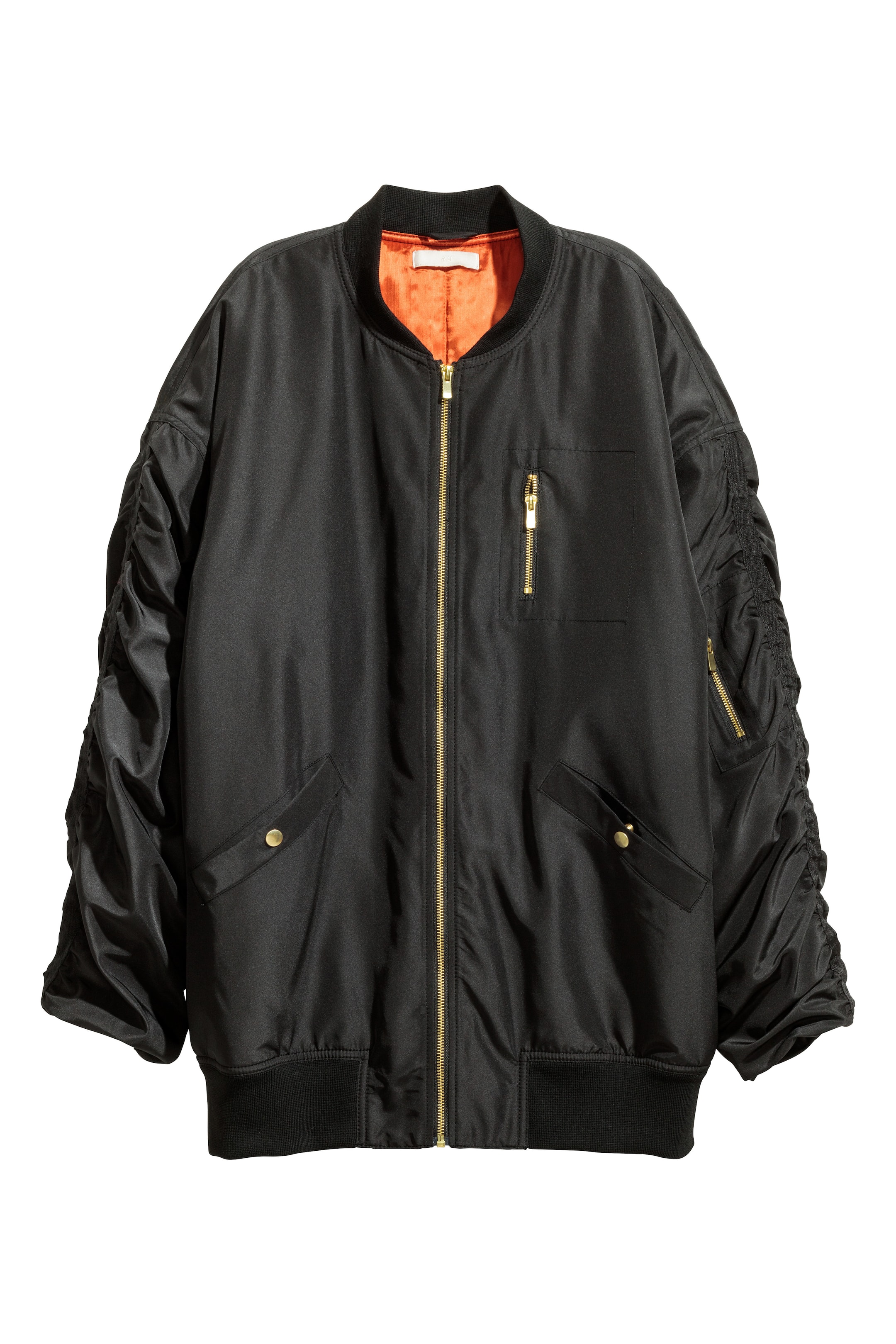 View larger image: Oversized bomber jacket - Black - Ladies | H&M GB 1