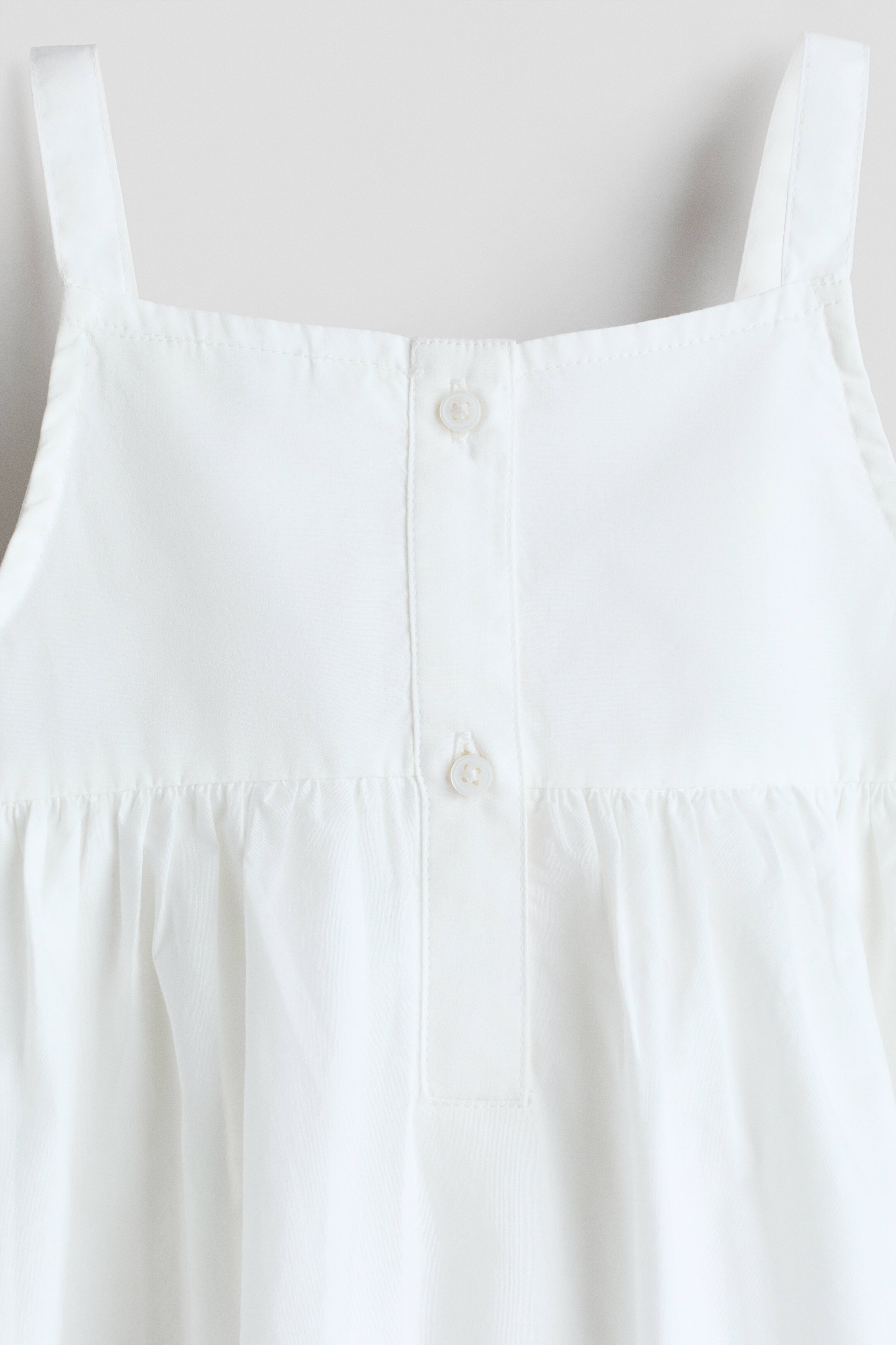 Embroidered Strappy Dress