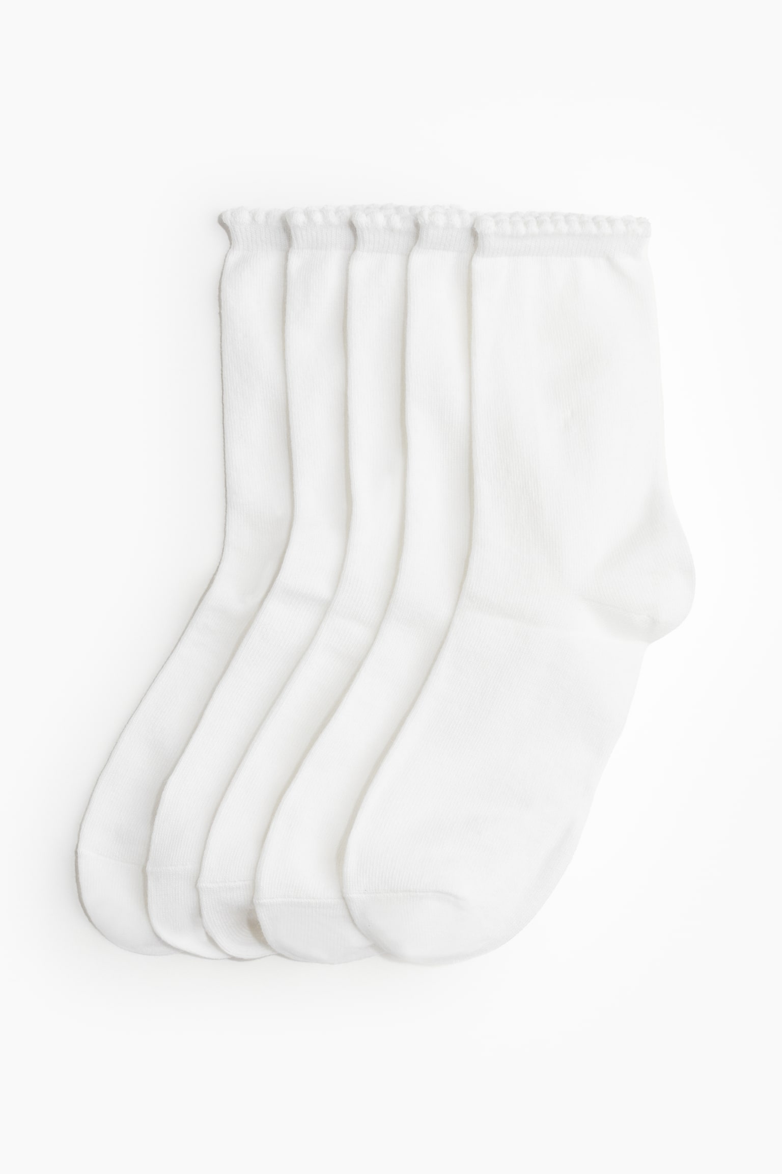 5-pack Socks - White/Black/White - 1