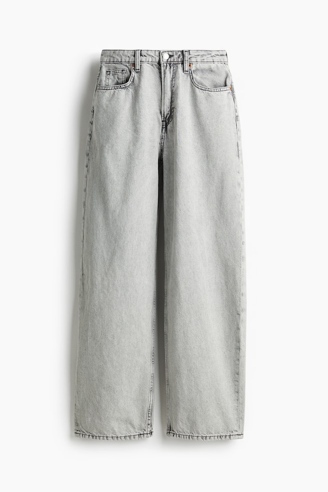 Baggy High Jeans - Light grey/Black/Dark grey/Denim blue/Light denim blue - 1