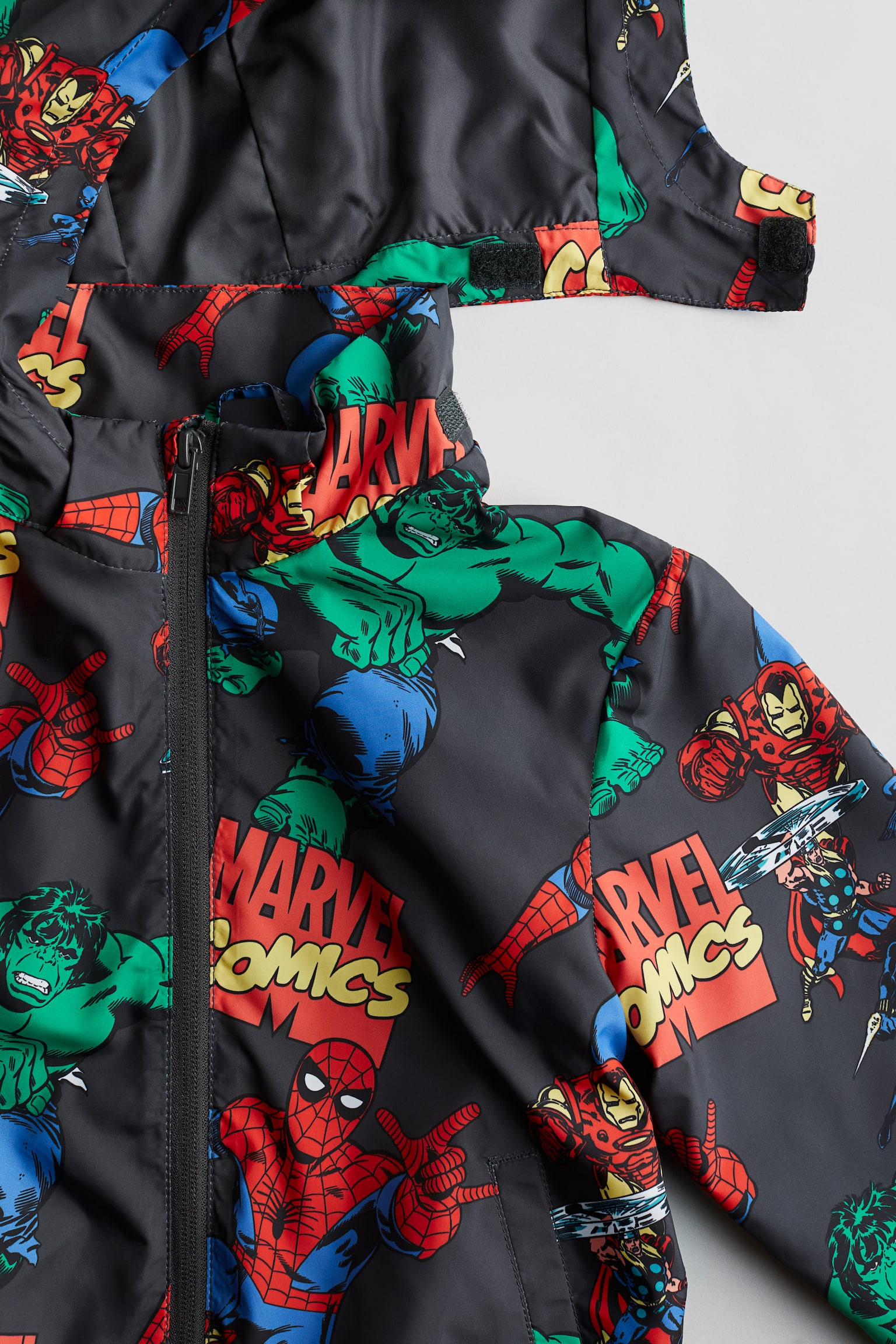 Print Windbreaker - Dark grey/Marvel Comics/Bright blue/Sonic the Hedgehog/Bright yellow/Pokémon/Dark blue/Super Mario/Blue/Sonic the Hedgehog/Dark grey/Marvel Comics/Black/Hot Wheels - 2