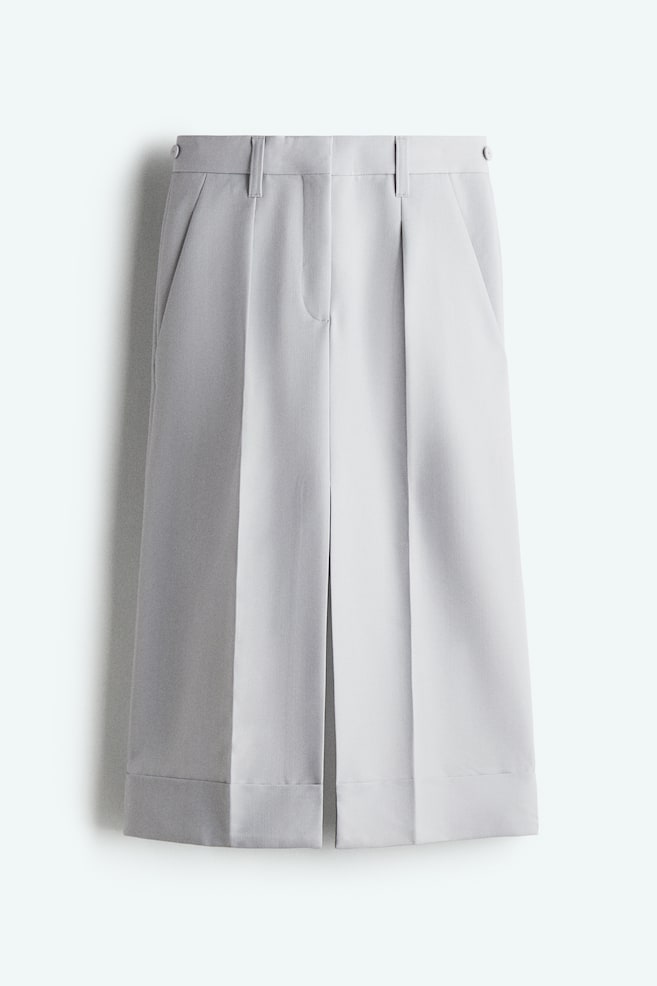 Jupe de tailleur en laine mélangée - Bleu pâle - 1