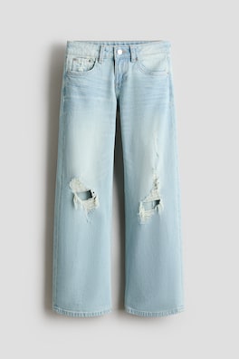 Wide Leg Low Jeans