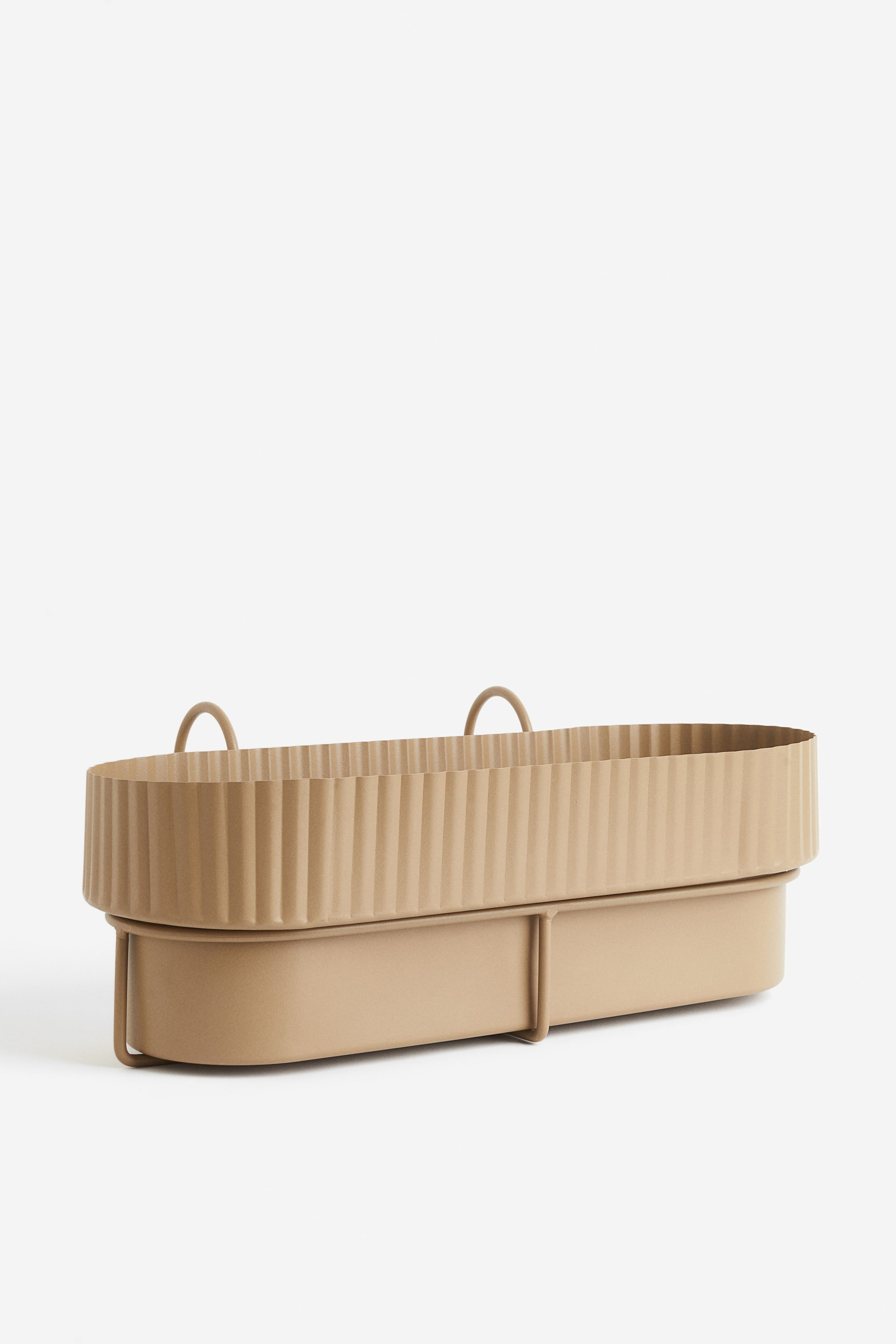 2-piece Hanging Planter Box in Metal