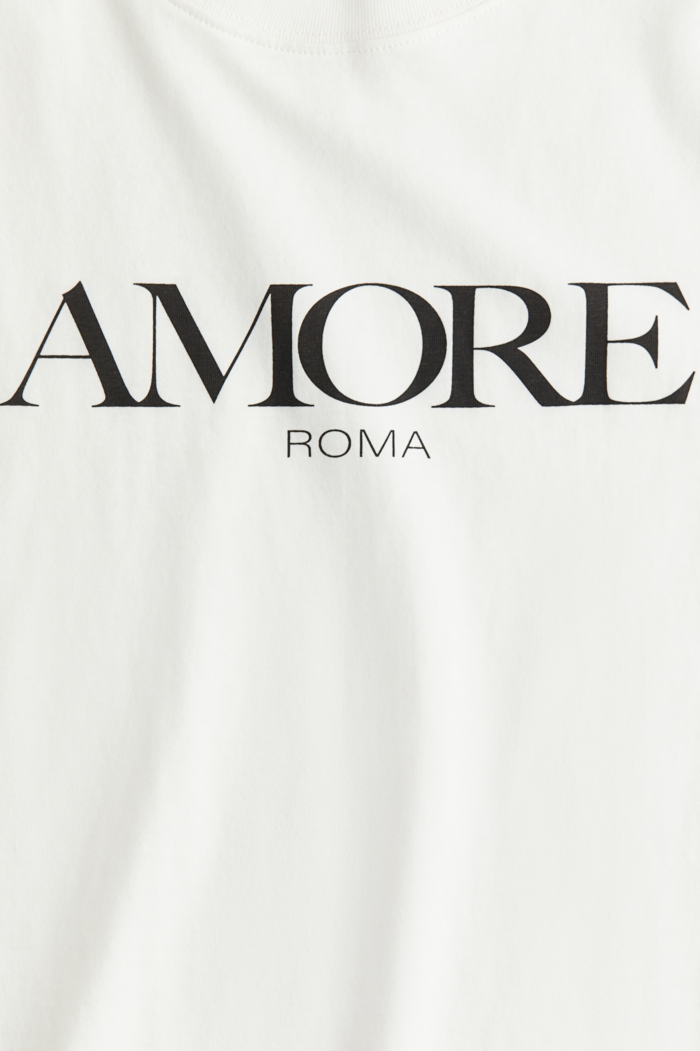 Motif-detail T-shirt