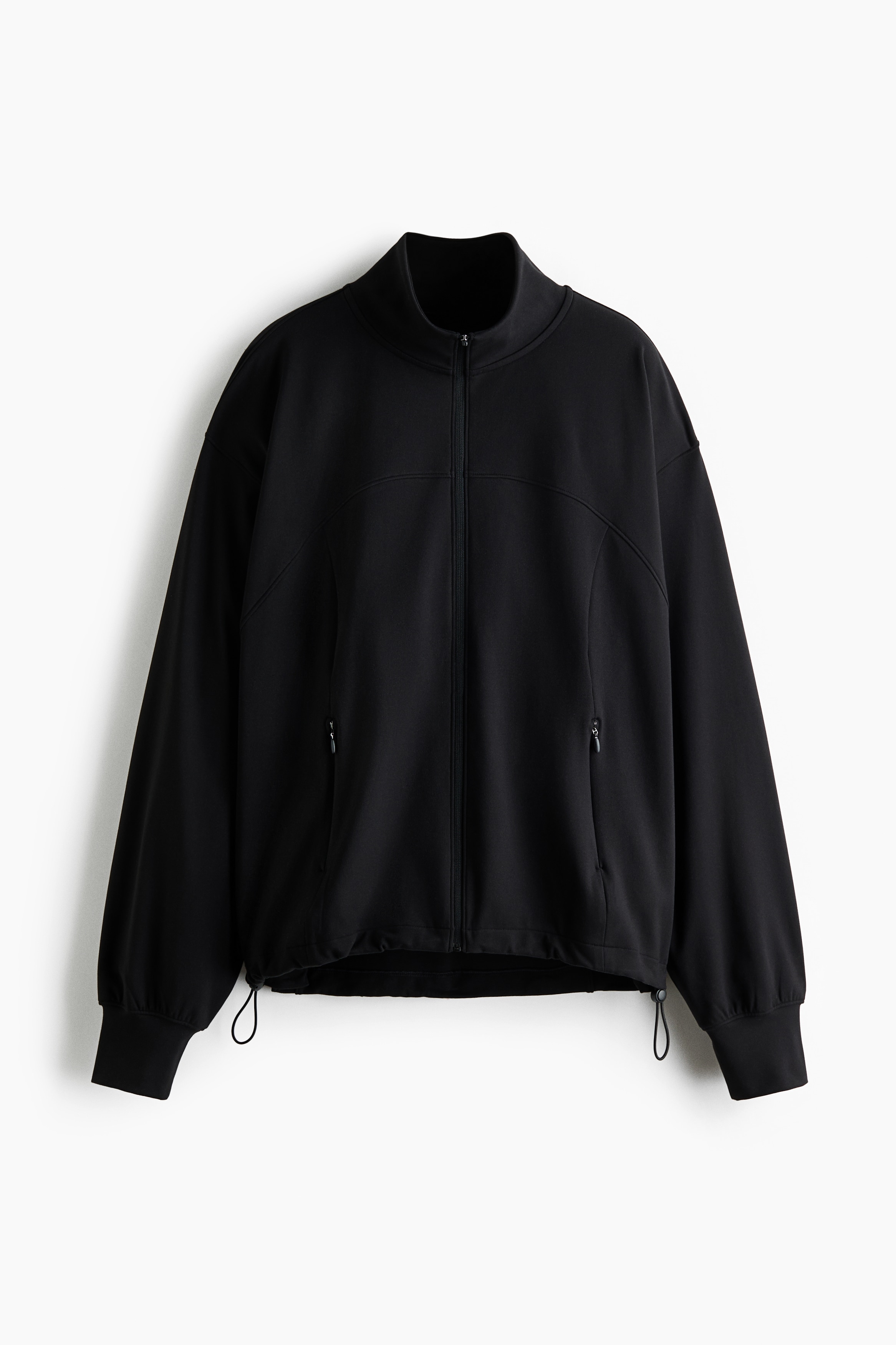 Sportive Trainingsjacke mit SoftMove™ - Schwarz