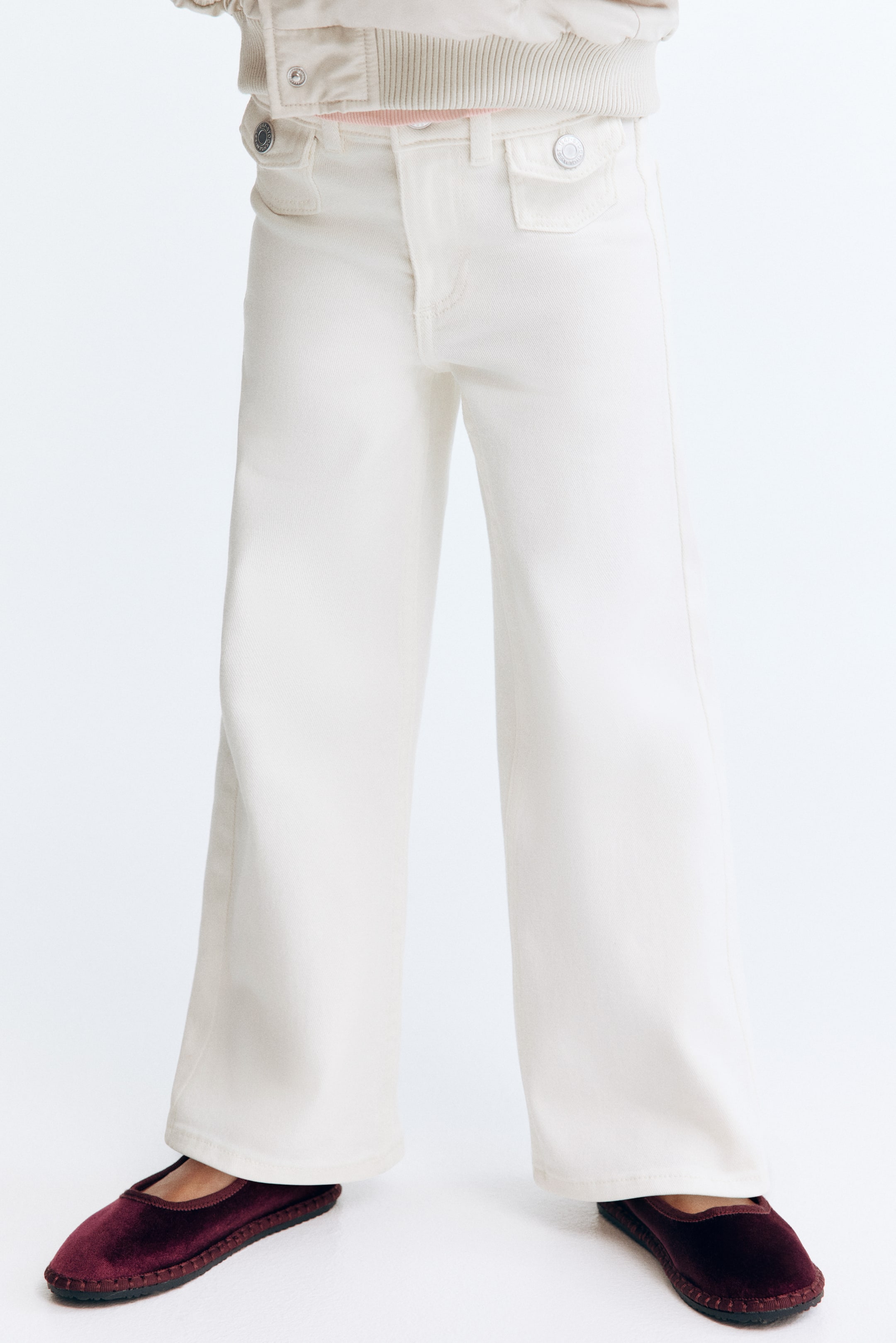 Jean classique jambes larges
