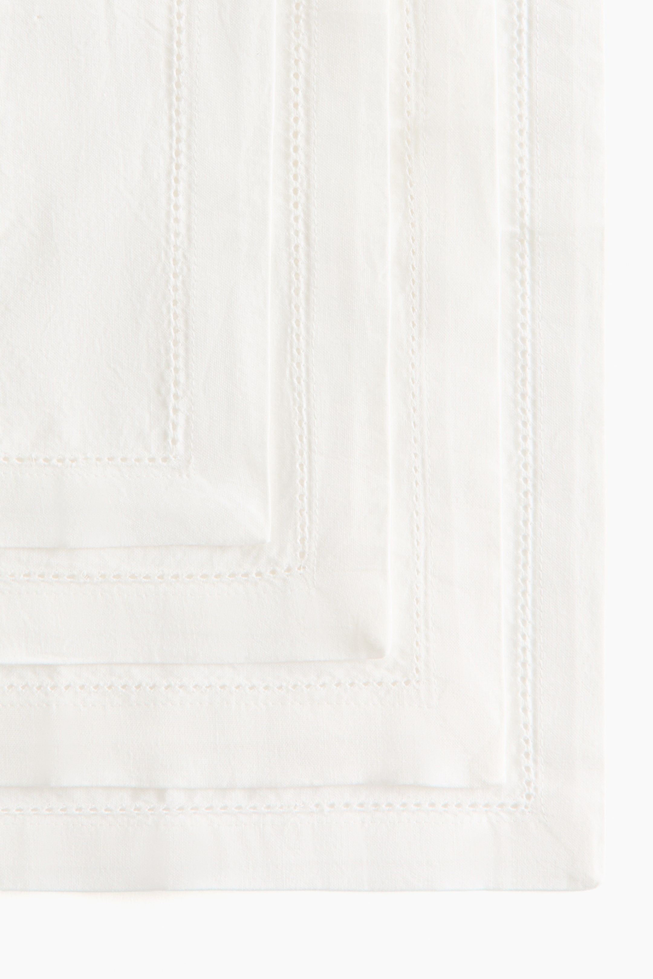 Lot de 4 serviettes de table en coton