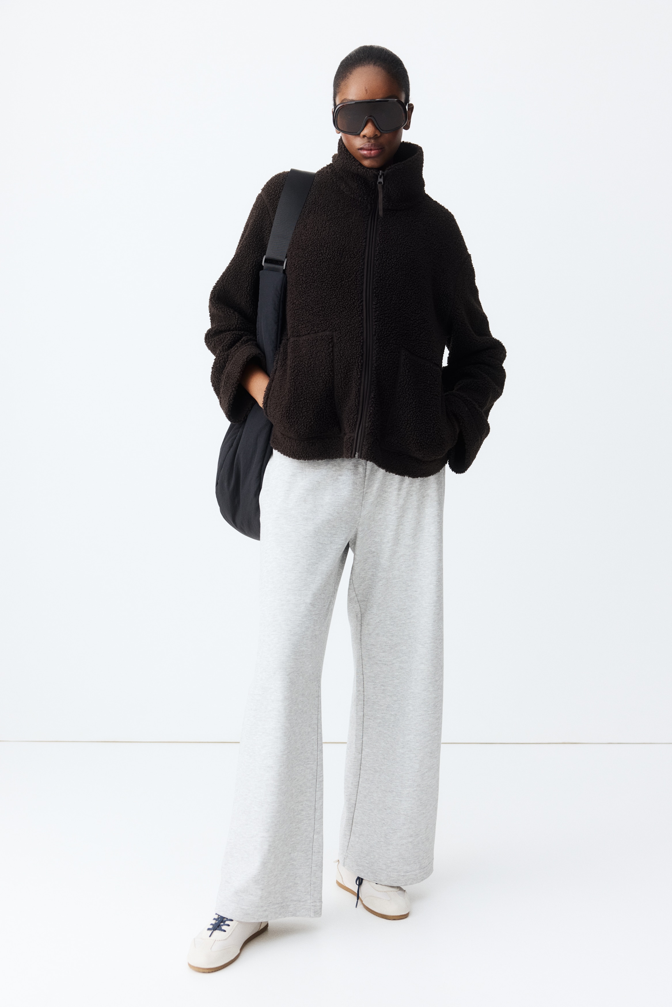 MAMA Sweatpants - Gray melange - Ladies | H&M US