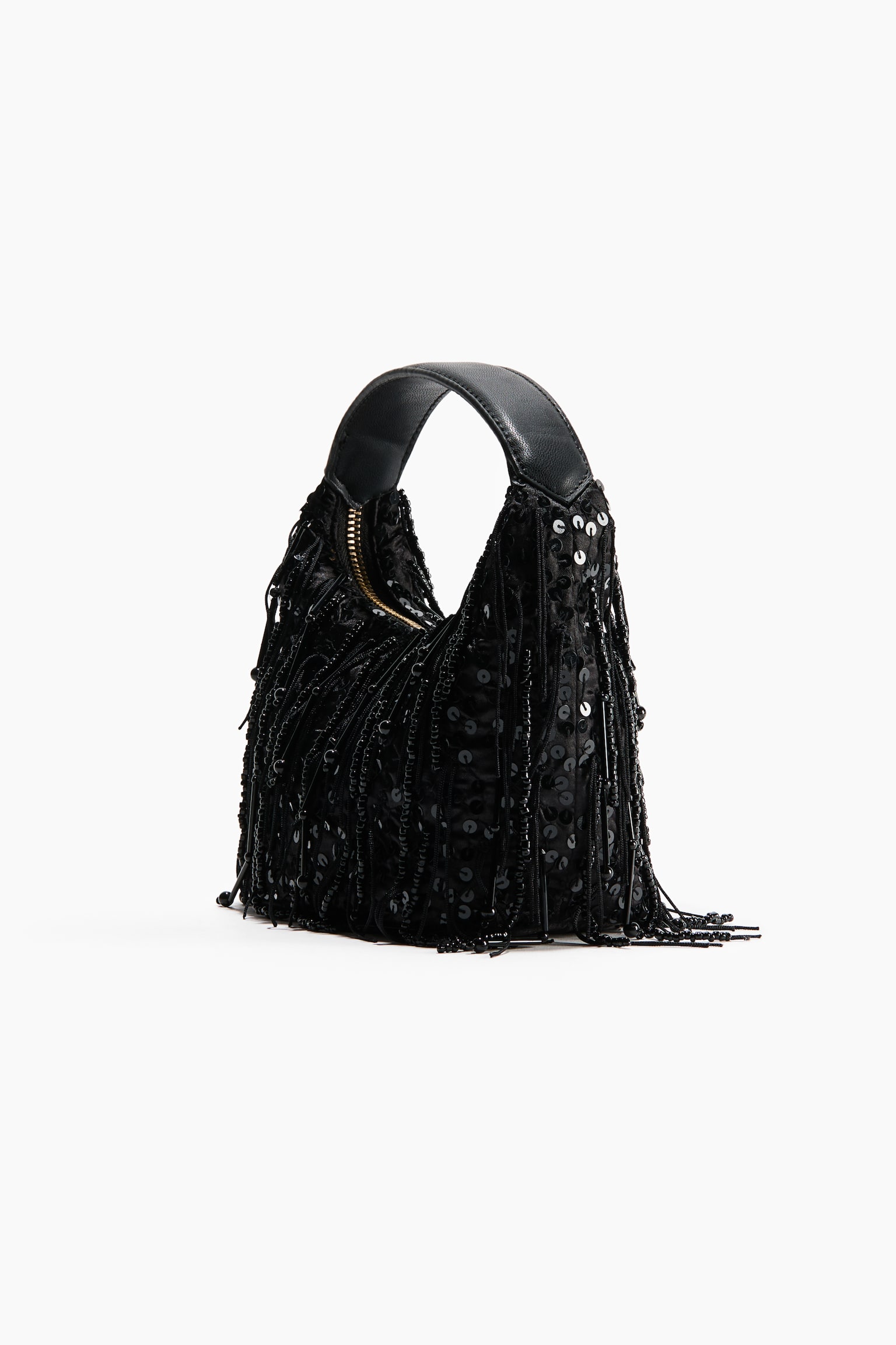 Женская сумка H&M Embellished Handbag, цвет: Чёрный — фото 5