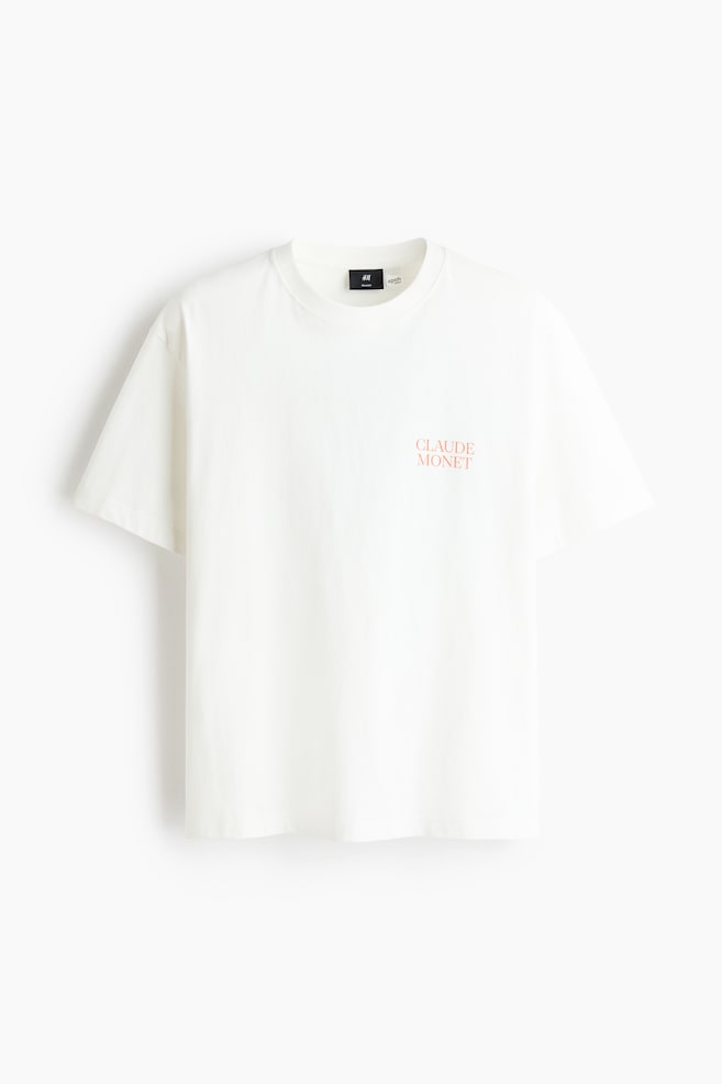 Loose Fit T-shirt - White/Monet/Black/Scarface/White/The Rolling Stones/Dark grey/Nirvana/White/Kodak/Dark green/Henri Matisse/White/Smiley® Originals/Light blue/Monet/Black/Ramones/White/Keith Haring - 1