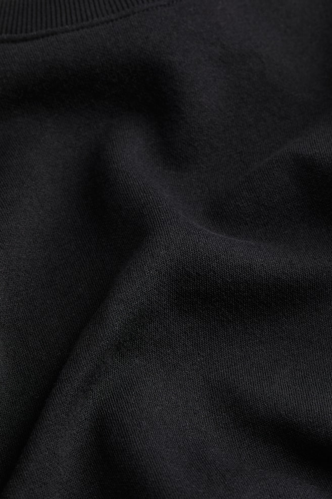 Sweatshirt - Black/Light grey marl/Light dusty blue/Dark green - 2
