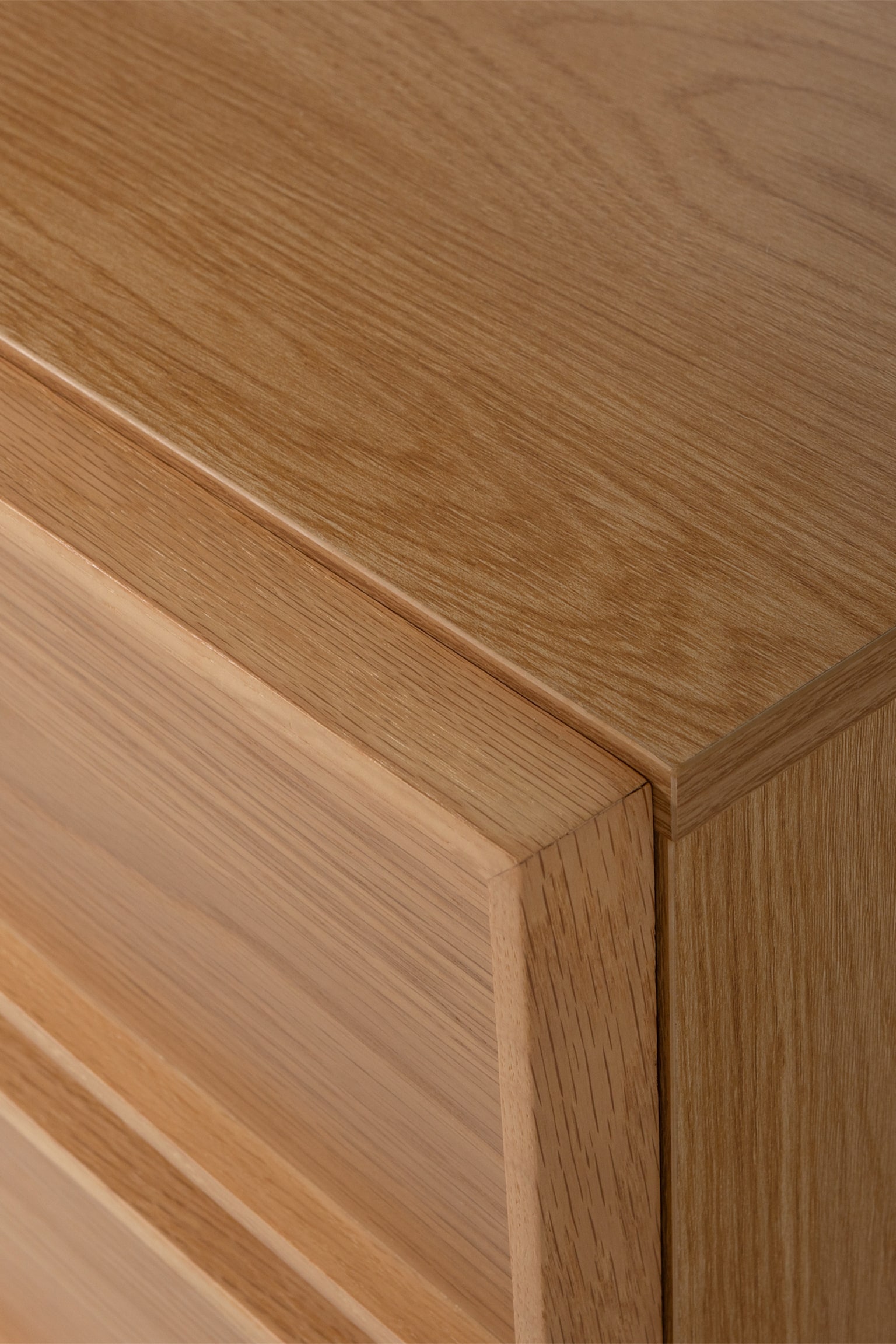 Tours Kommode/nachttisch Mit 2 Schubladen - Natürlich/Beige - 4