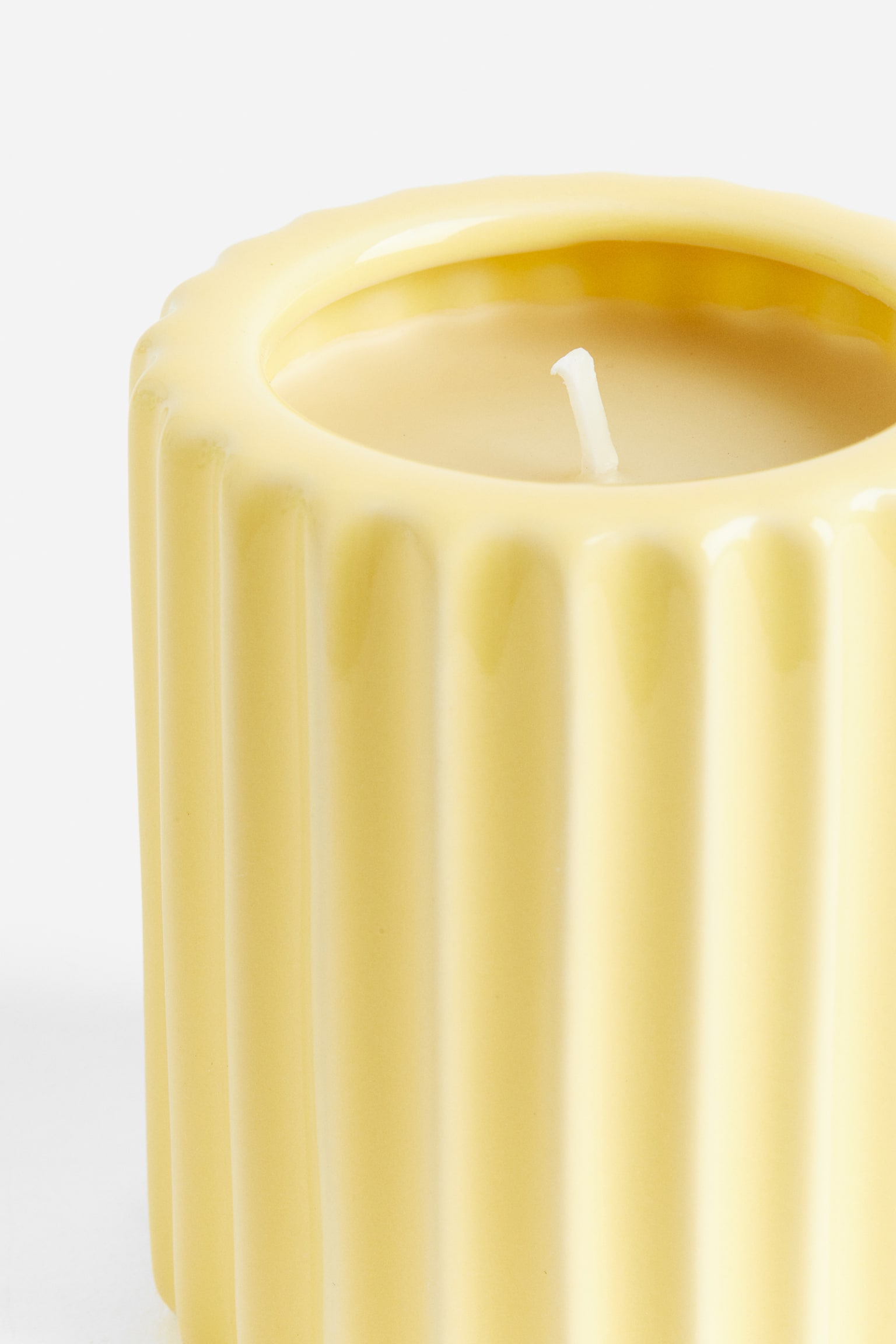 Scented candle - Yellow/Dark leather/Bright green/Cedarwood Zen - 4