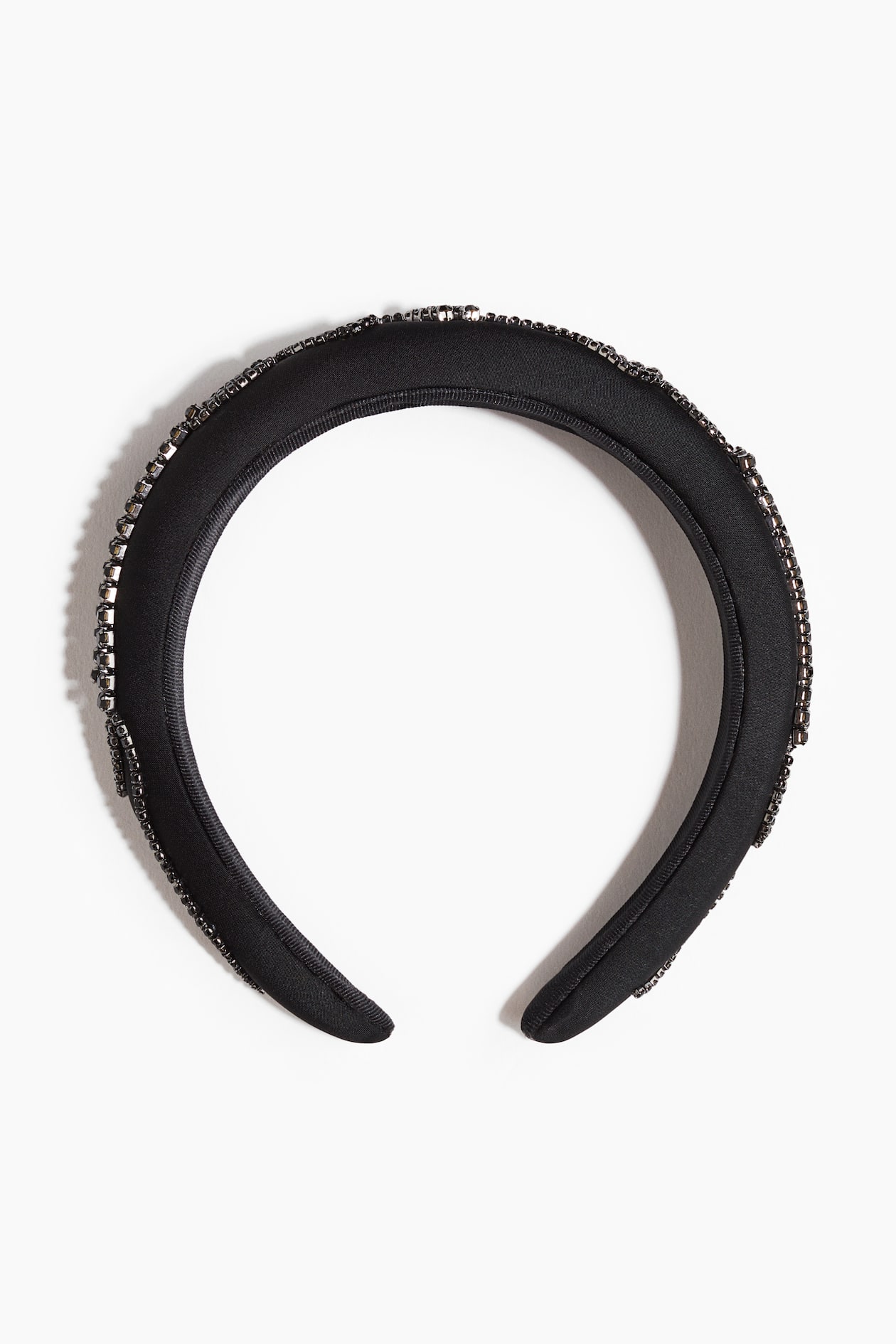 Last One! NASTY GAL Jewel Embellished Detail Headband black NEW bgg26551_black_xl_2 main image 2