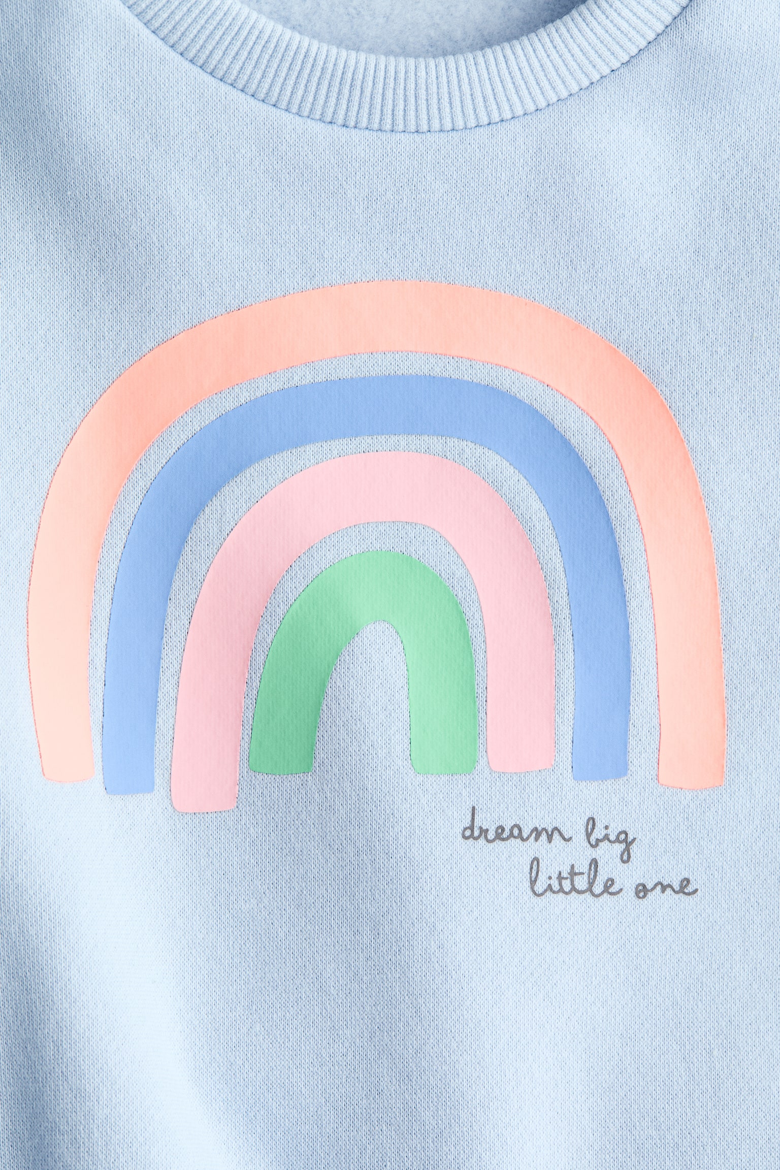 Printed sweatshirt - Light blue/Rainbow/Light pink/Floral/Cream/Cherries/Mint green/Le Marais - 2