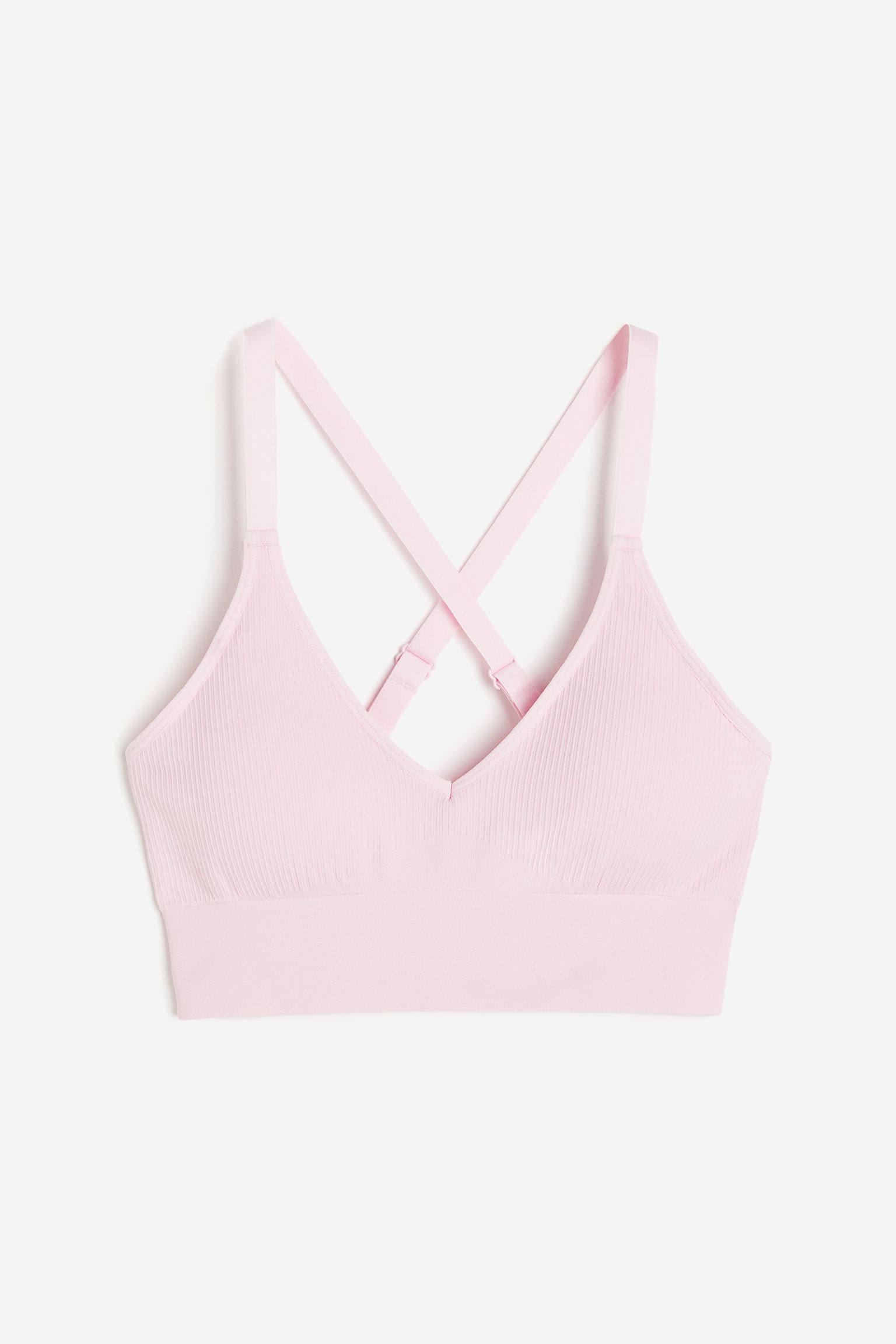 Seamless Medium Support Sports Bra In DryMove™ - Light pink/Dusty yellow/Black/Black/Greige marle/Light purple/Dusty purple/Black/Light khaki green/White/Dark brown - 2