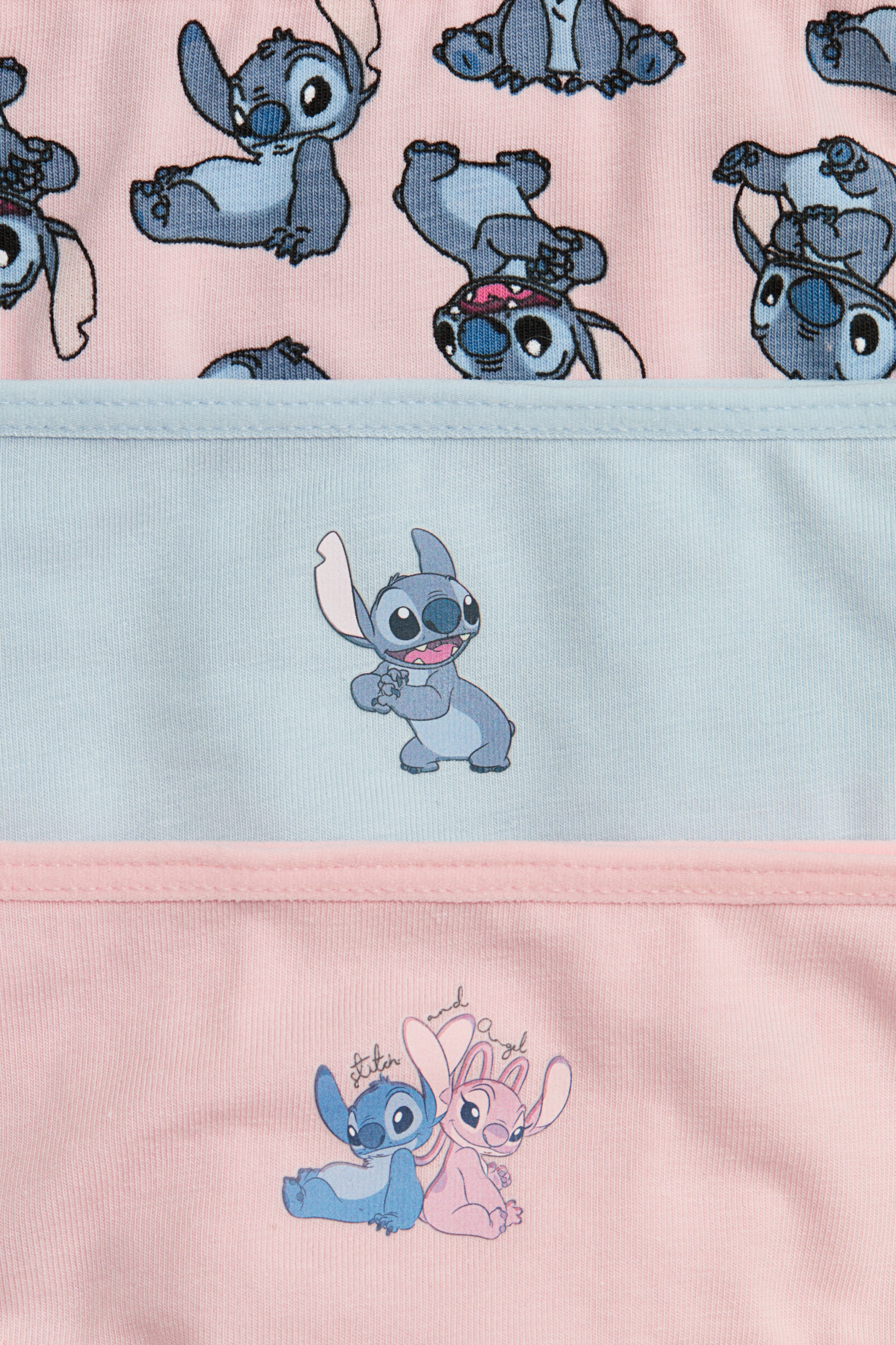 Agrandir l'image: Lot de 7 culottes en coton - Rose clair/Lilo et Stitch - ENFANT | H&M CH 3