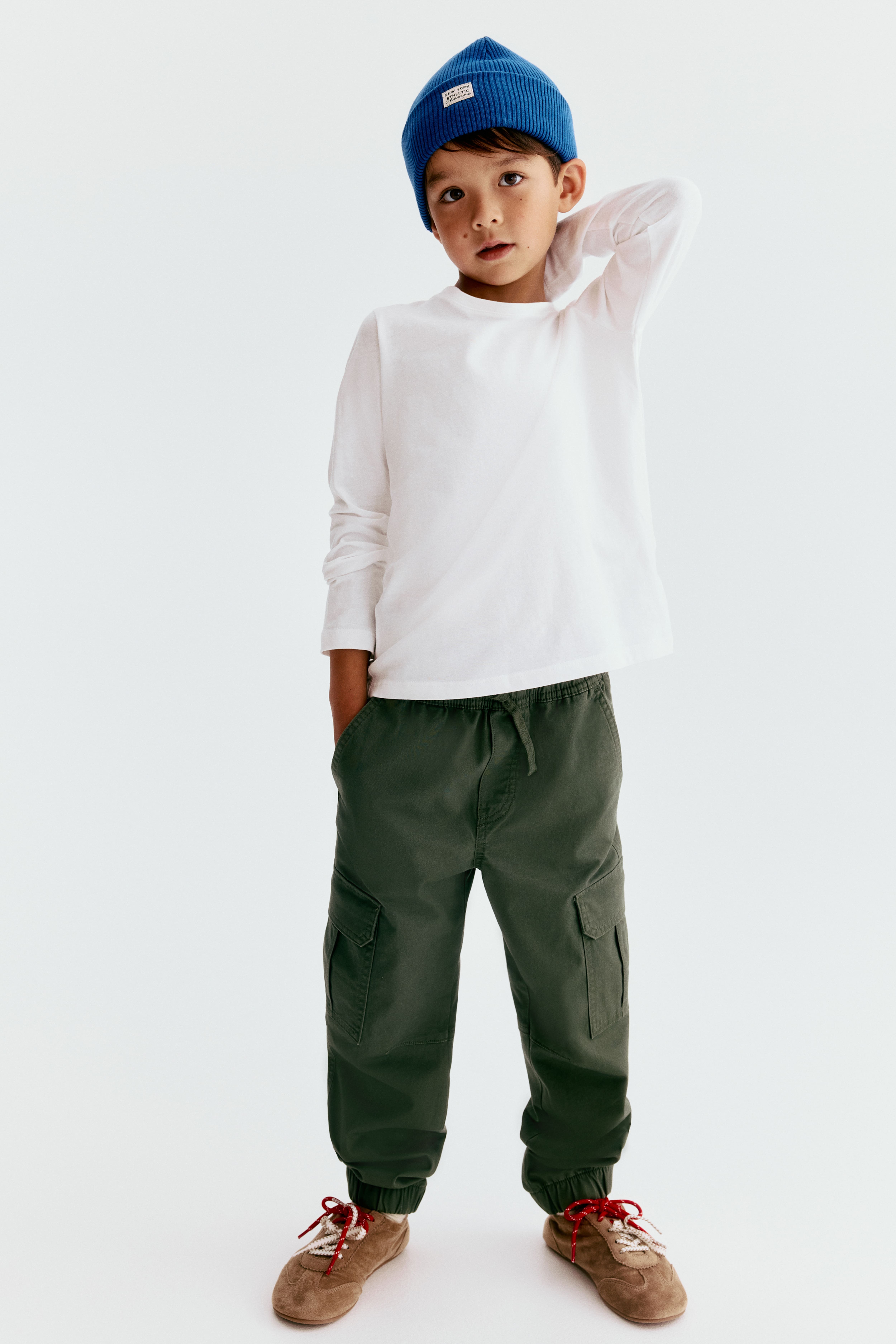 Cotton Cargo Joggers
