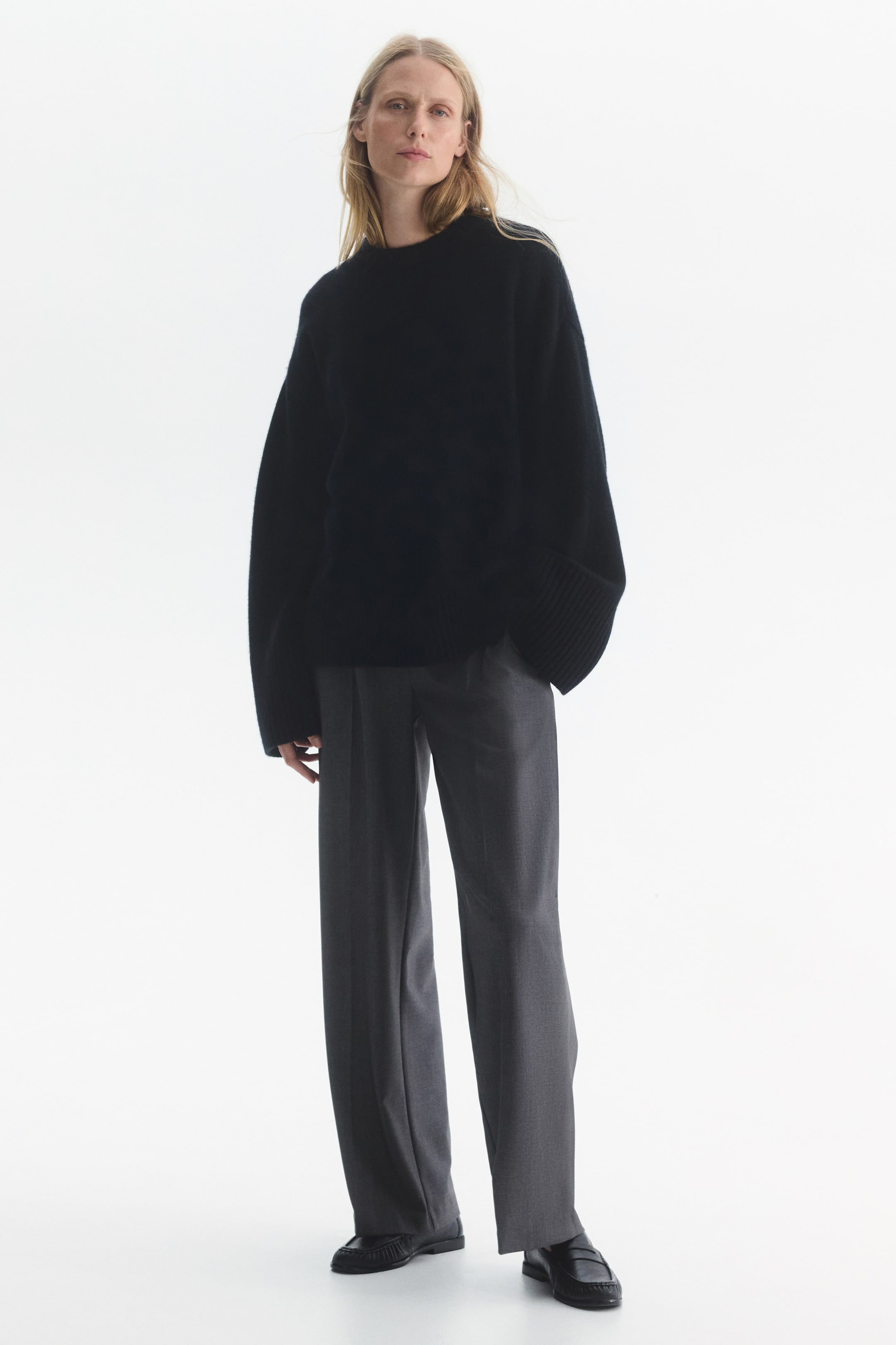 MAMA Pantalon sur mesure à jambes larges