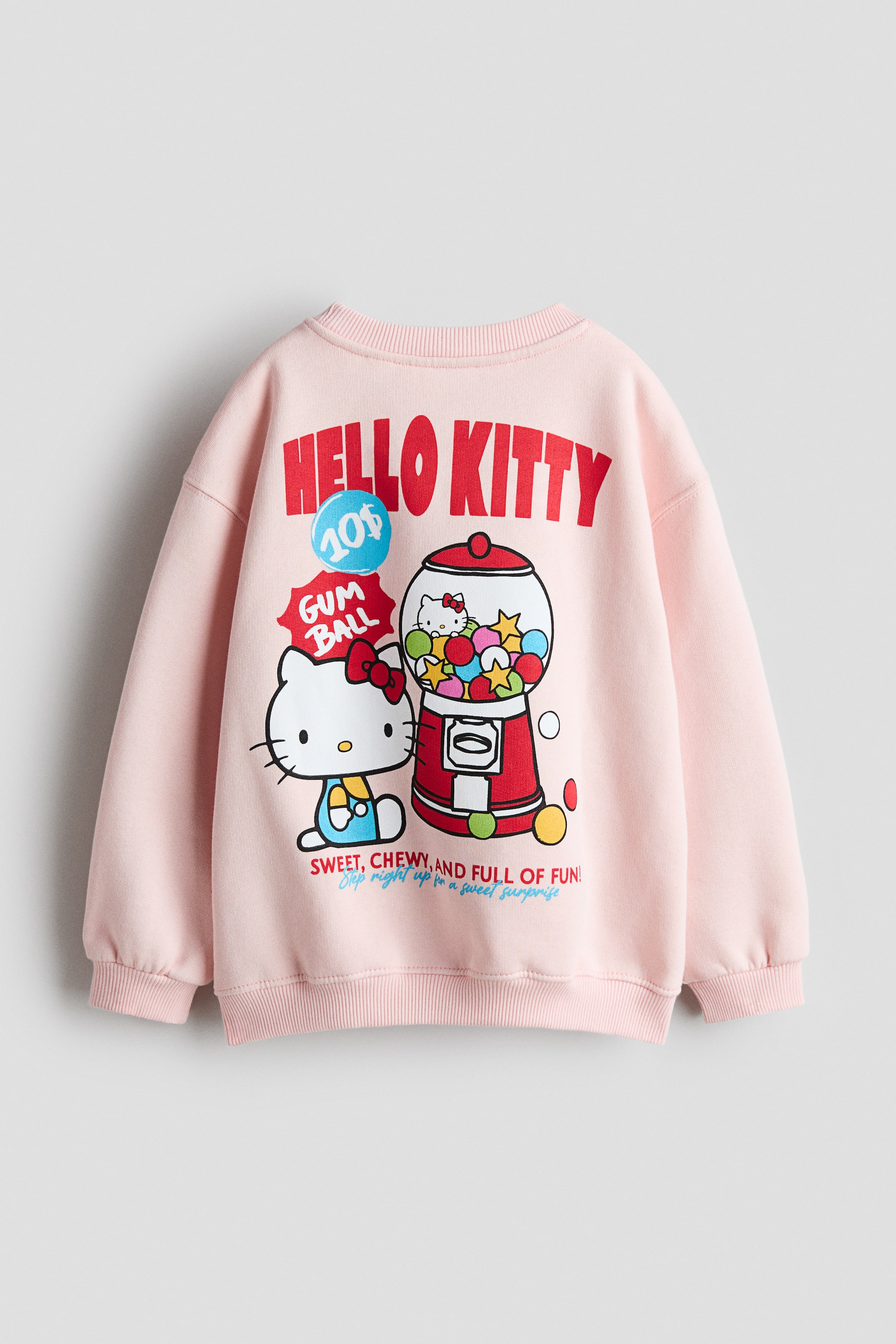 Sweatshirt with Printed Motif