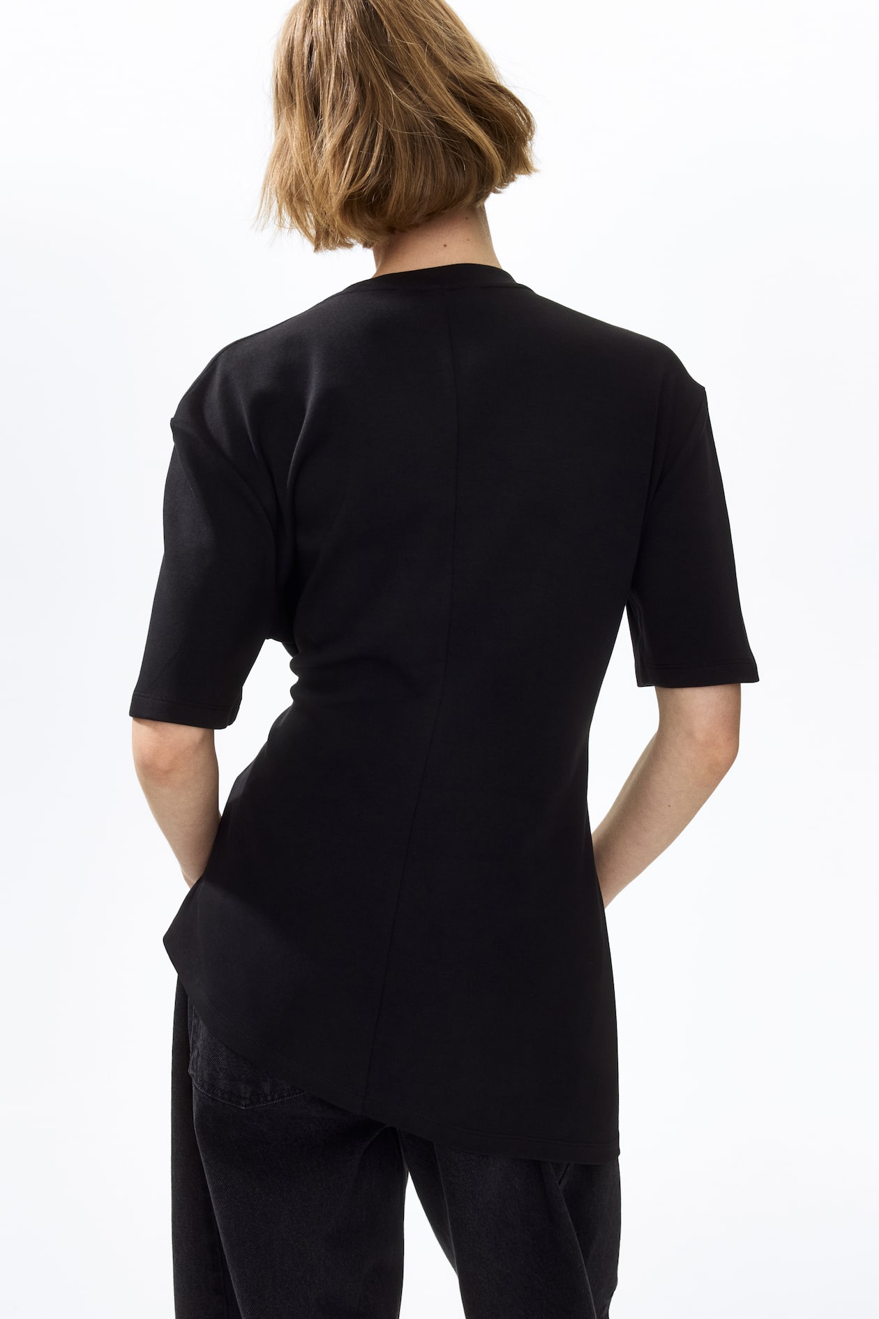 Draped-Detail Asymmetric Top - image 5
