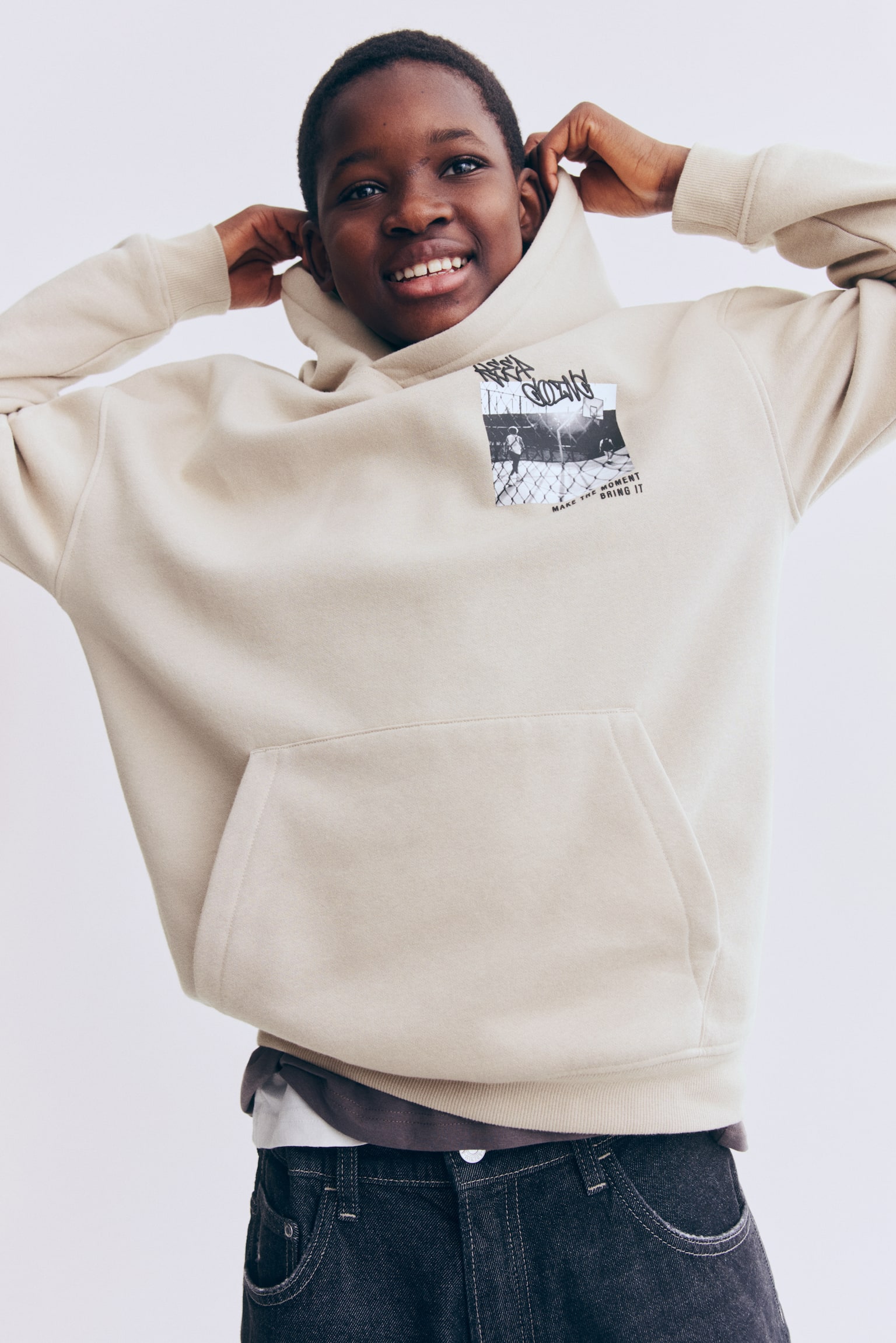 Hoodie - Light beige/Non Stop/Cream/NYC/Green/gradient/Black/game controller/Black/tie-dye/Brown/Originals - 8