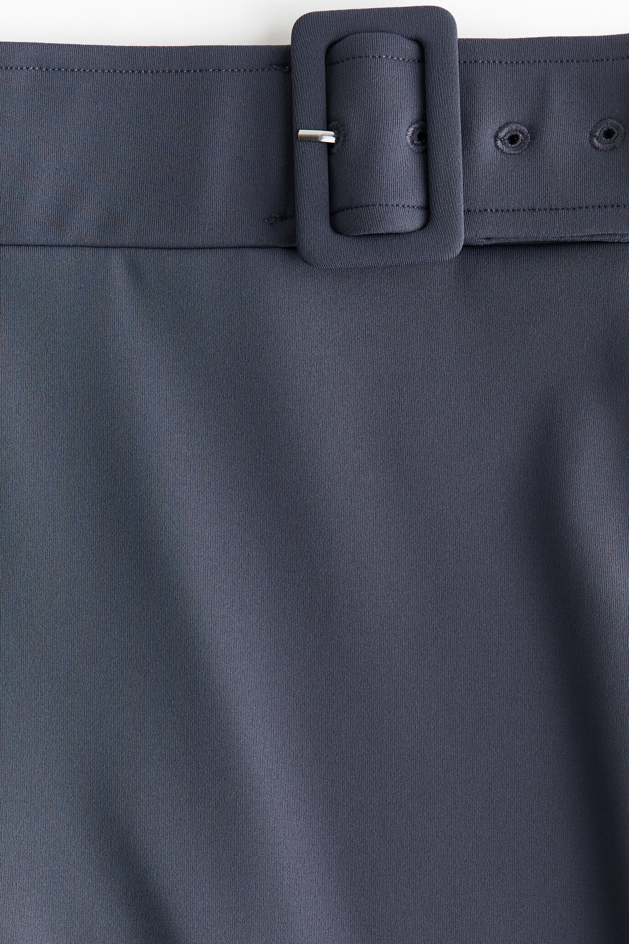 Pantalon en nylon avec détail de ceinture
