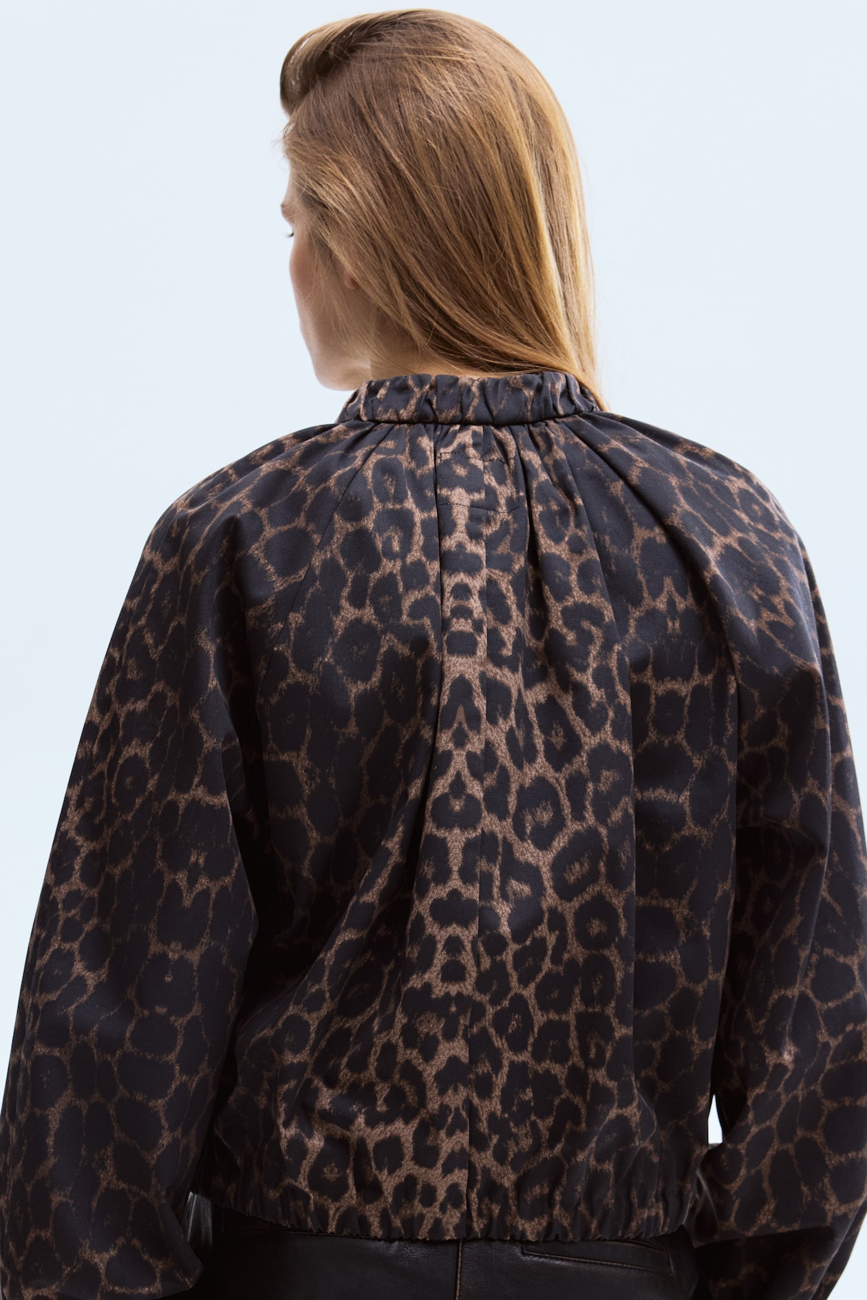 Gathered Bomber Jacket - image 3