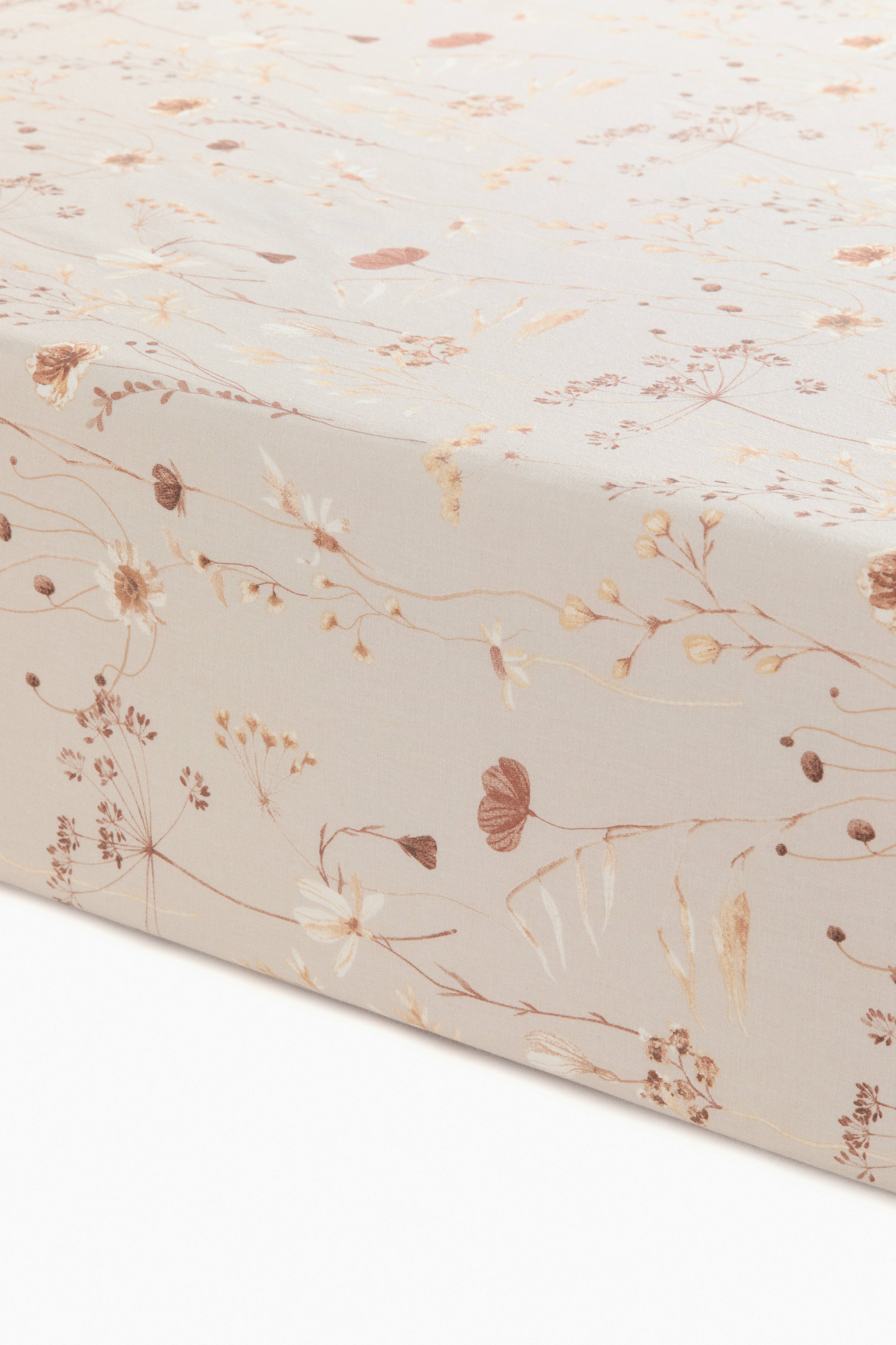 Queen Cotton Fitted Sheet