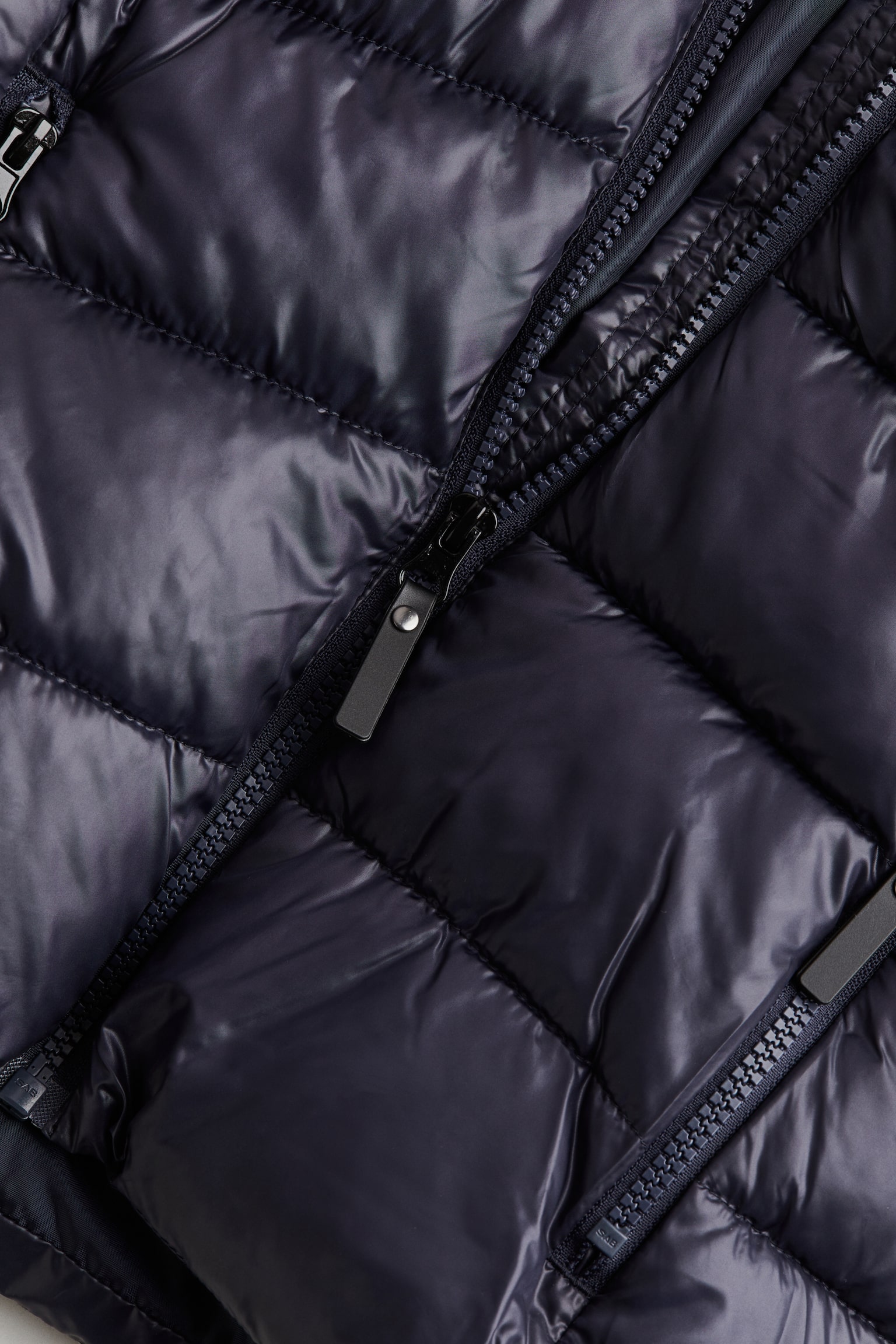 Puffer jacket - Dark blue/Black - 2