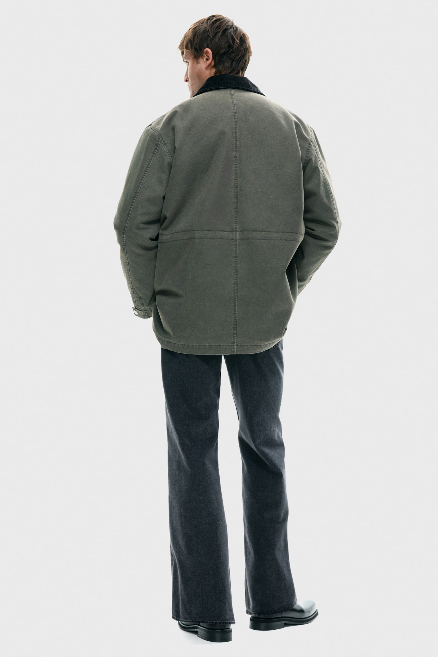 Padded parka - Brown - 4