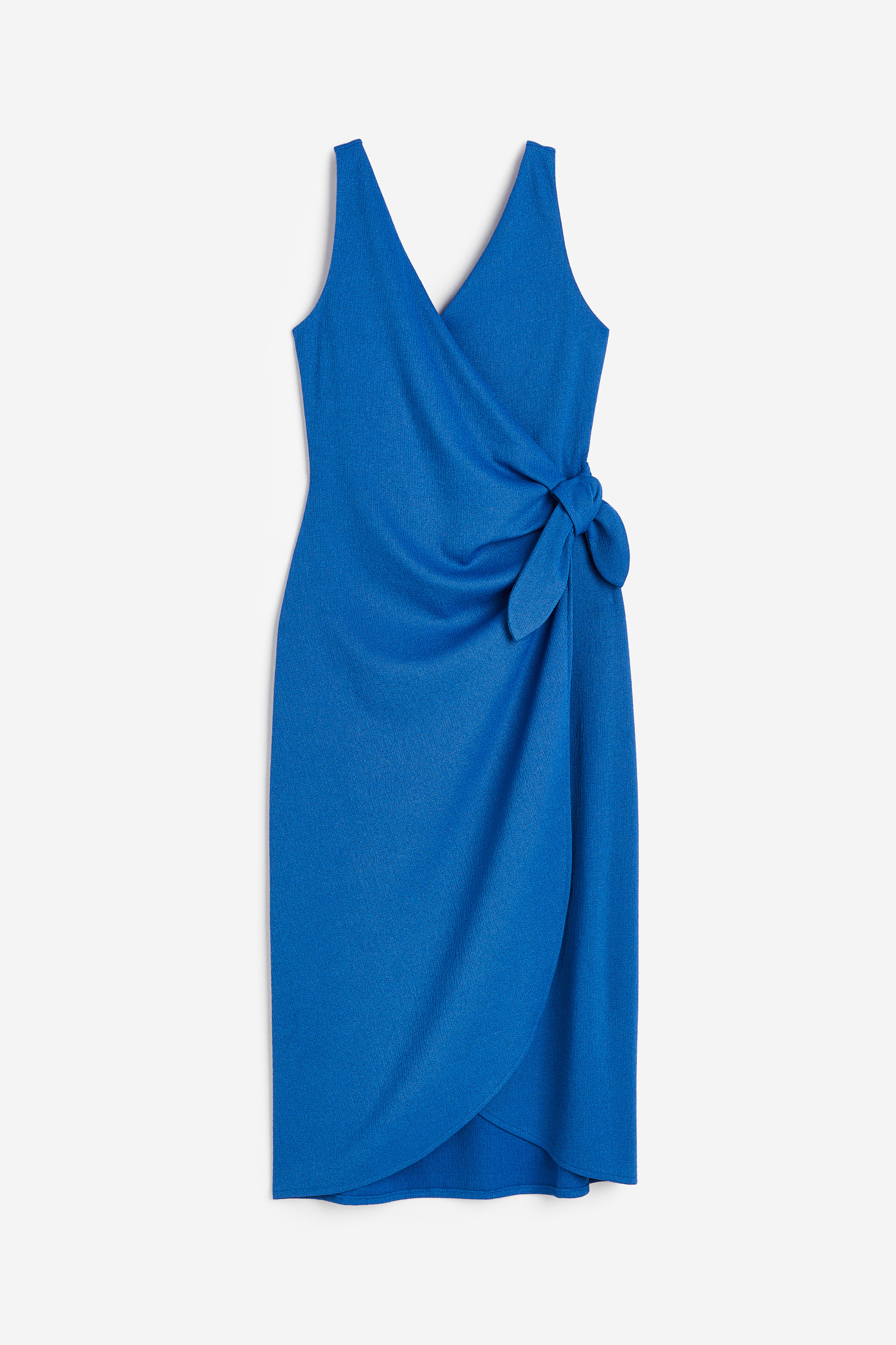 H&m v neck wrap fashion dress