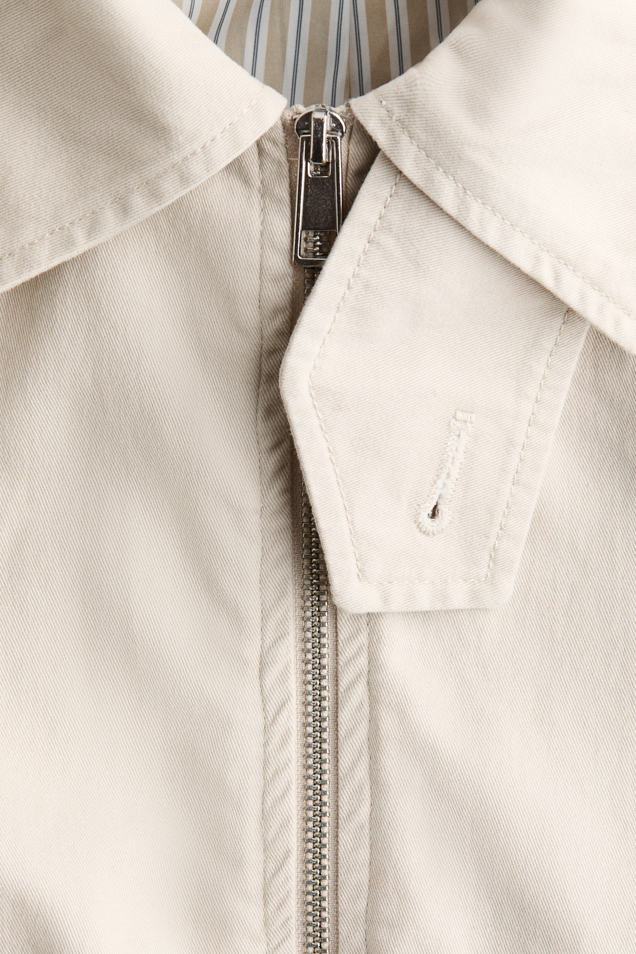 Twill Jacket with Collar - image 5
