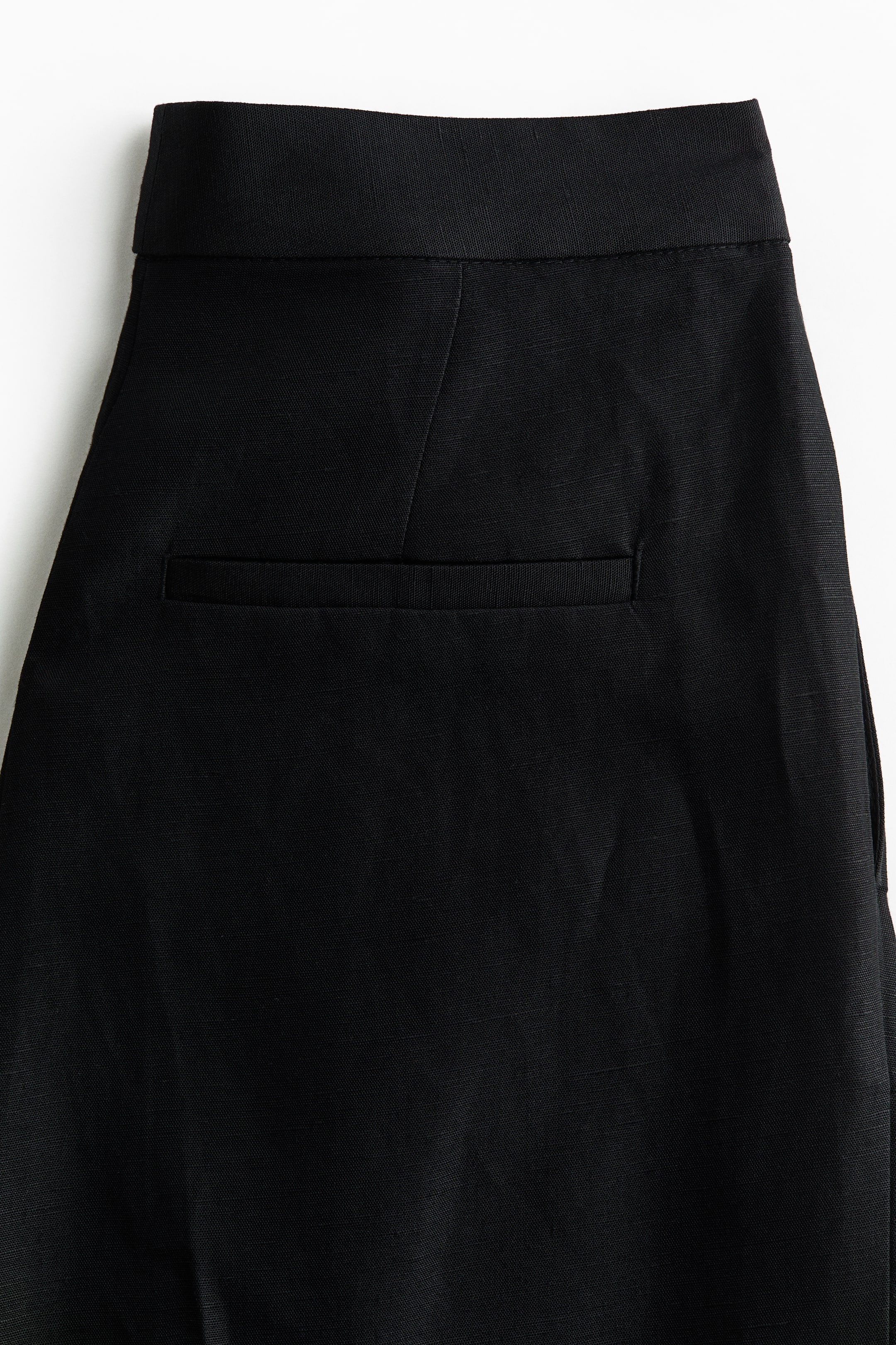 Linen-Blend Balloon-Leg Pants