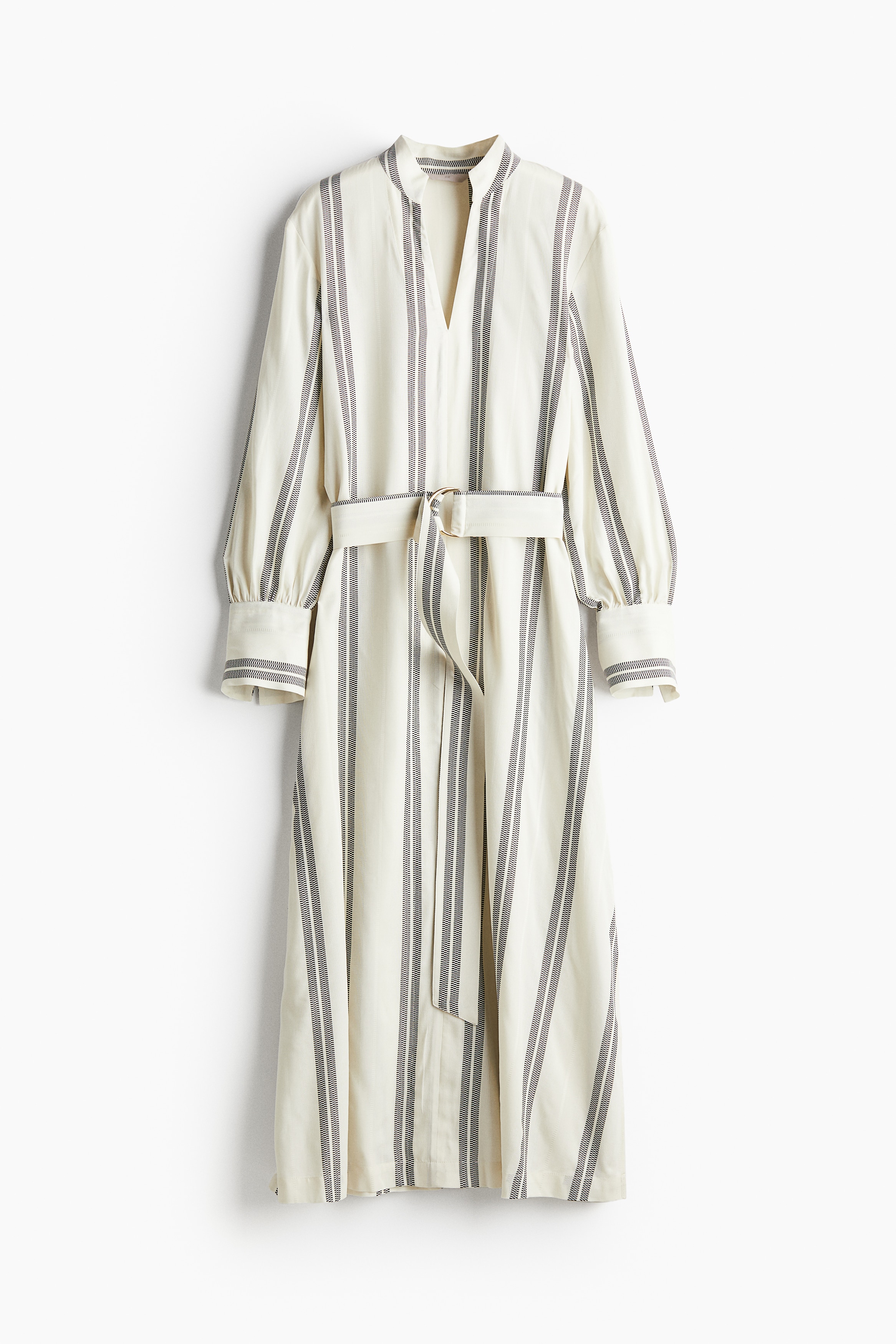 Belted shirt dress