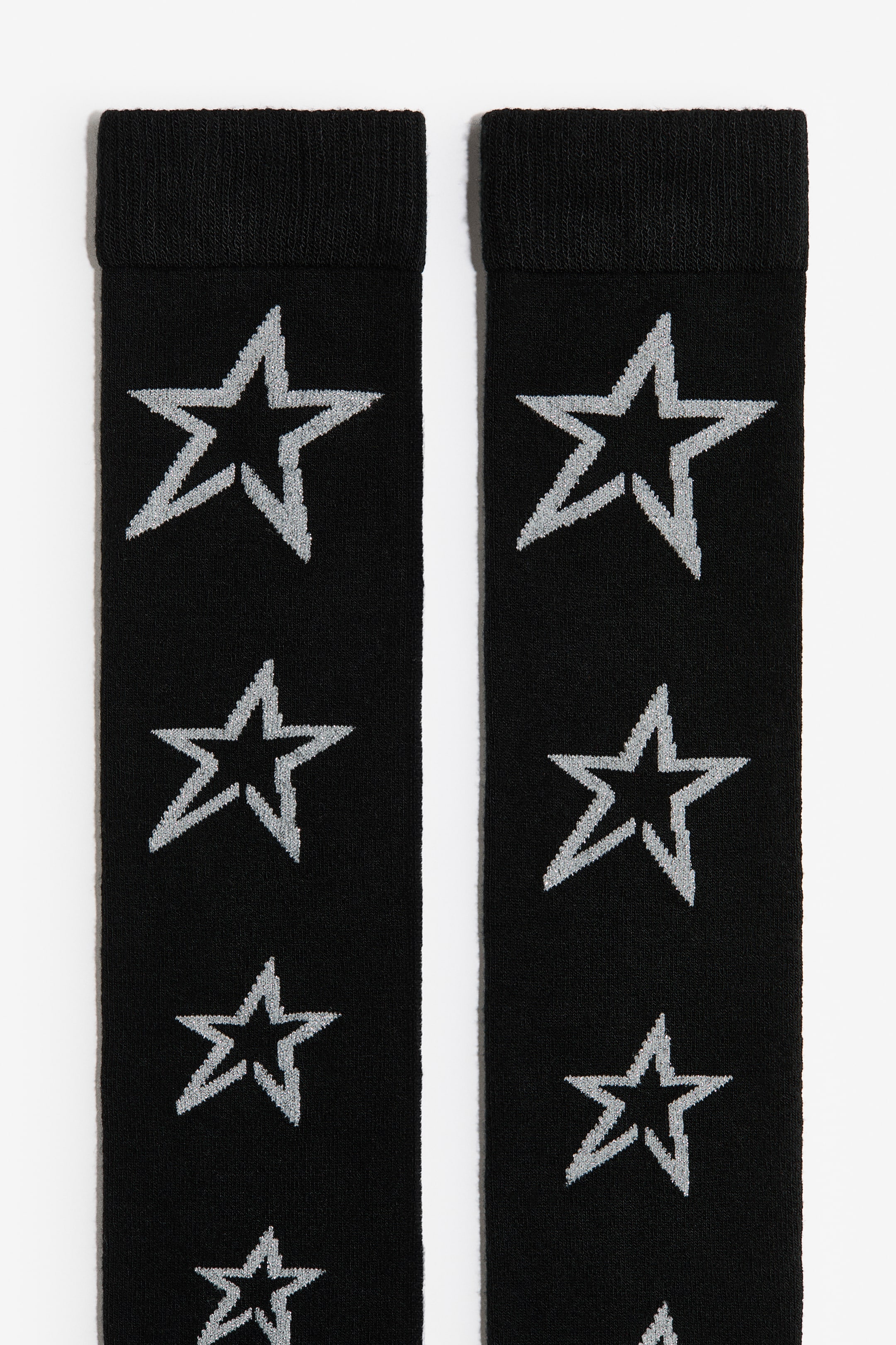 Se større billede: 2-pak knæstrømper - Vinrød/Sort - DAME | H&M DK 5