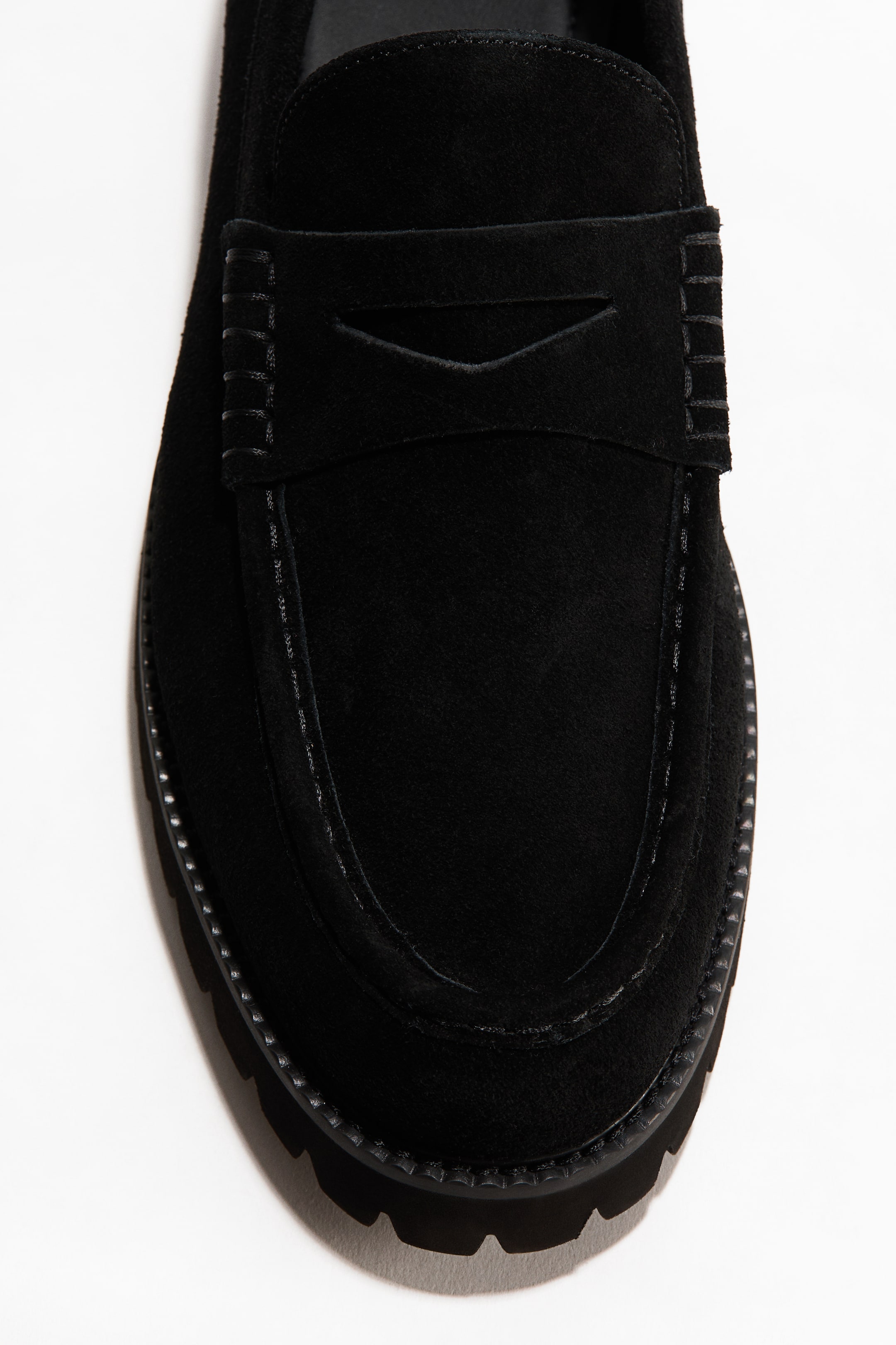Suede Loafers