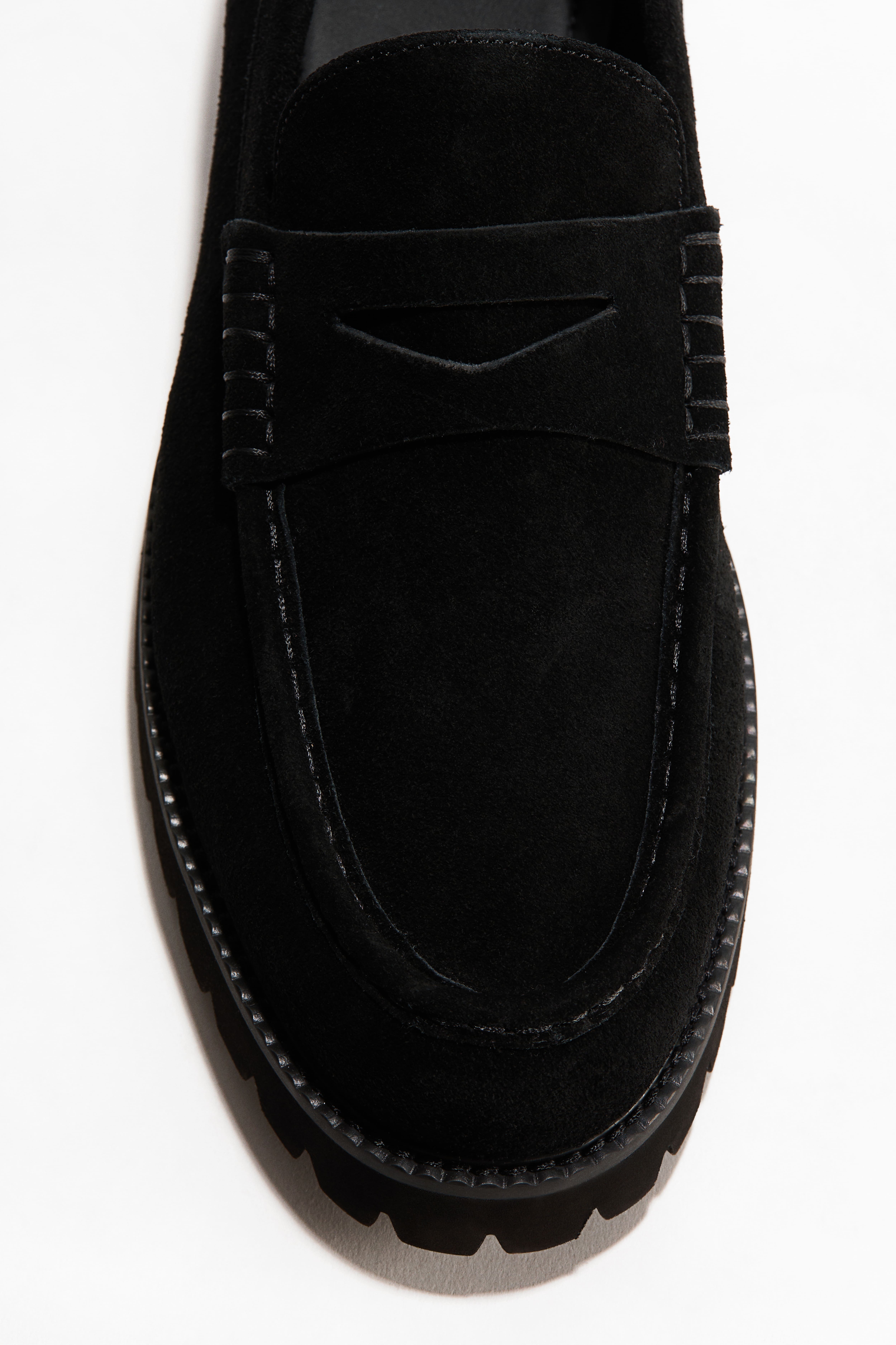 Suede Loafers