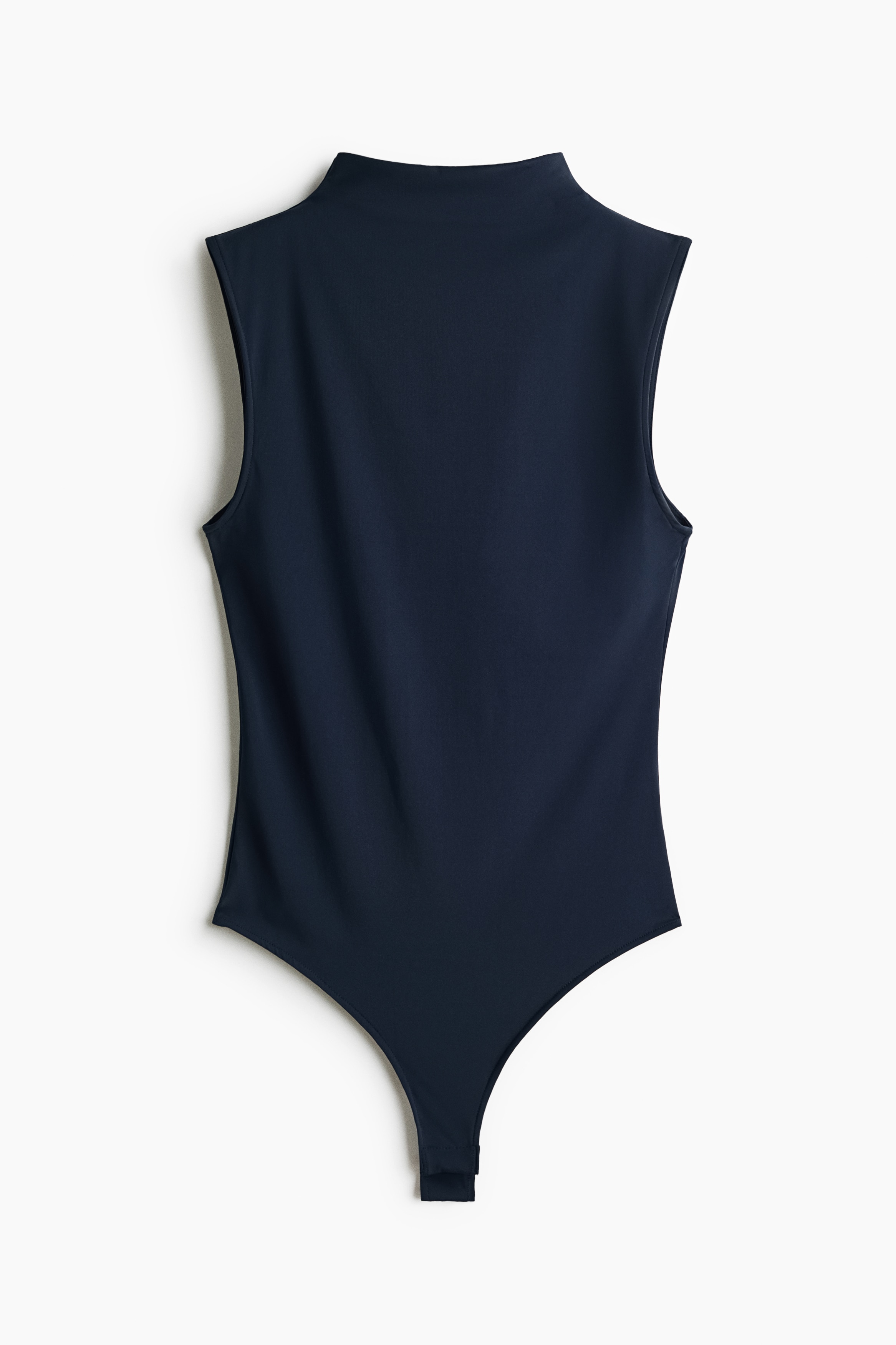 Sleeveless Ponte Thong Bodysuit