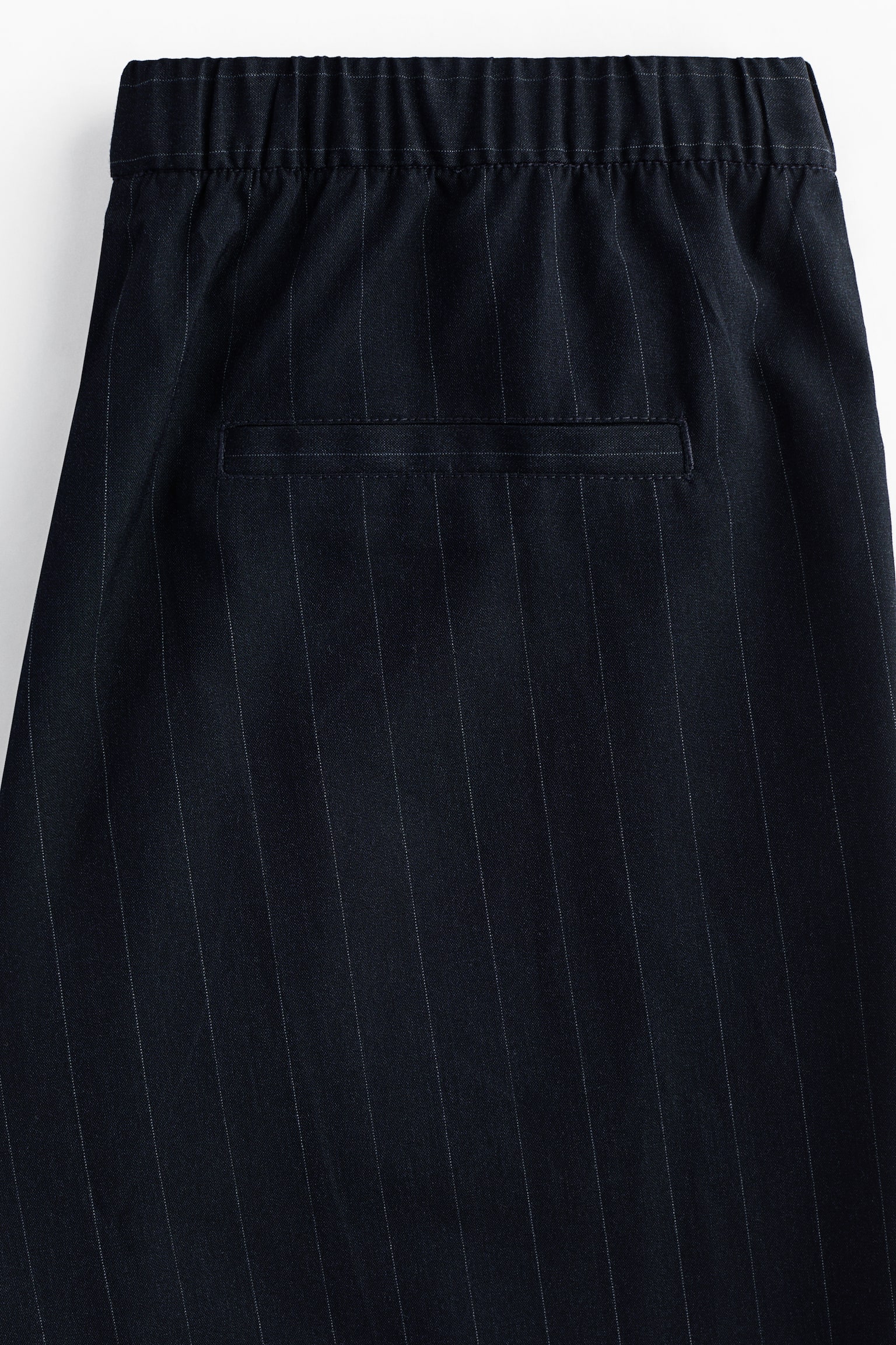 Женские брюки H&M Loose-Fit Pull-On, цвет: Тёмно-синий — фото 6