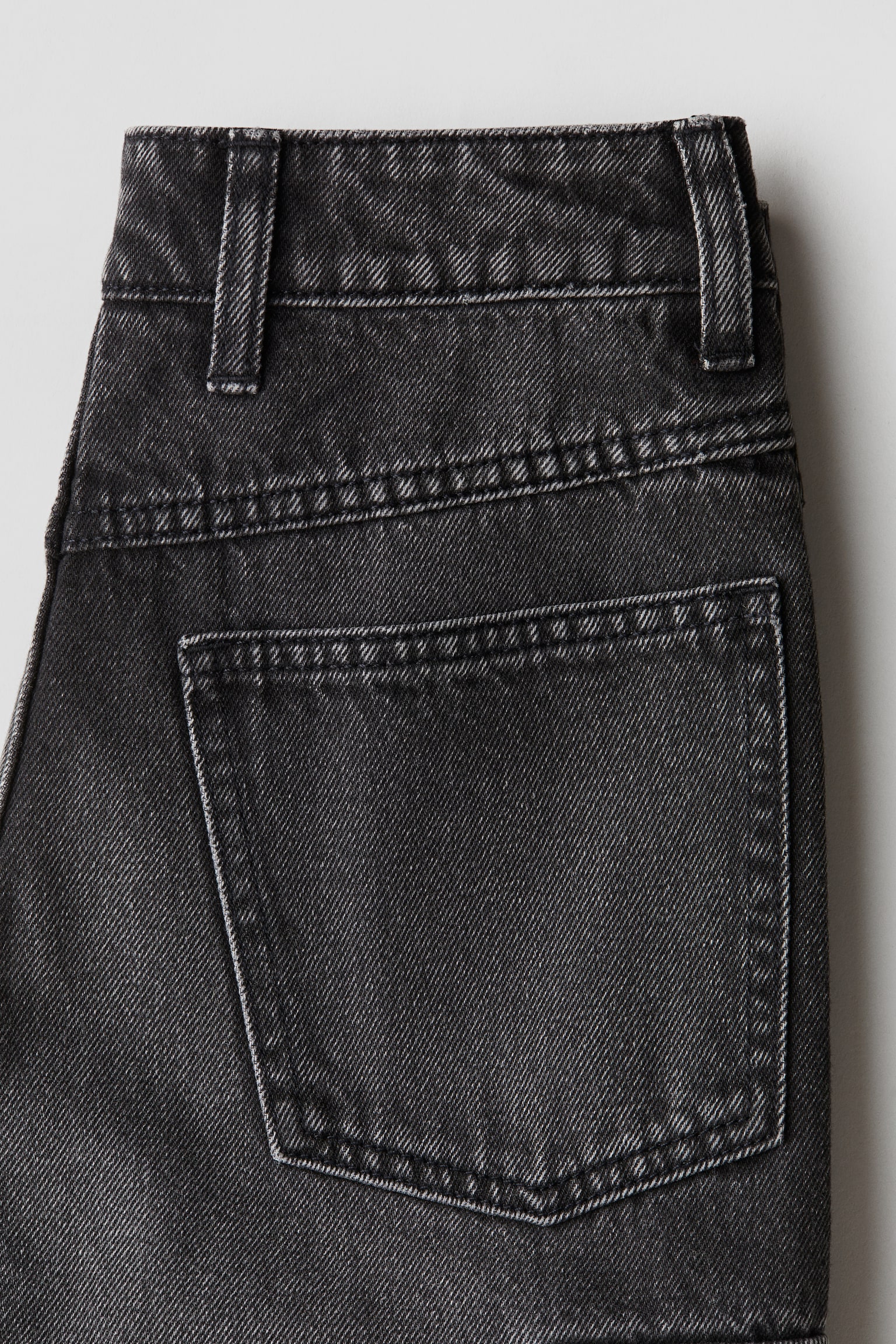 Denim cargo shorts - Dark grey/Light grey/Light denim blue - 2