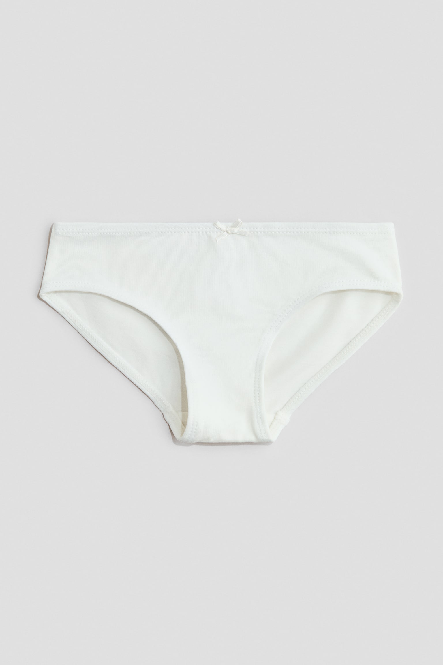10-pack cotton briefs - Light pink/Black/White/Light pink/White/Light yellow/Light pink/White/Pink/Light grey marl - 3