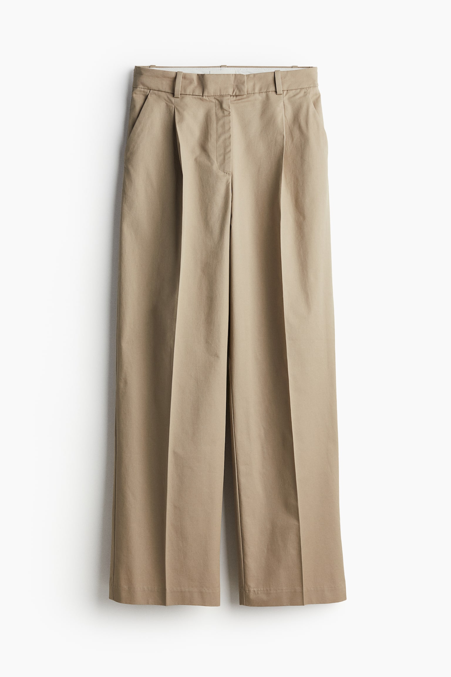 Crease-leg chinos - Beige - 2