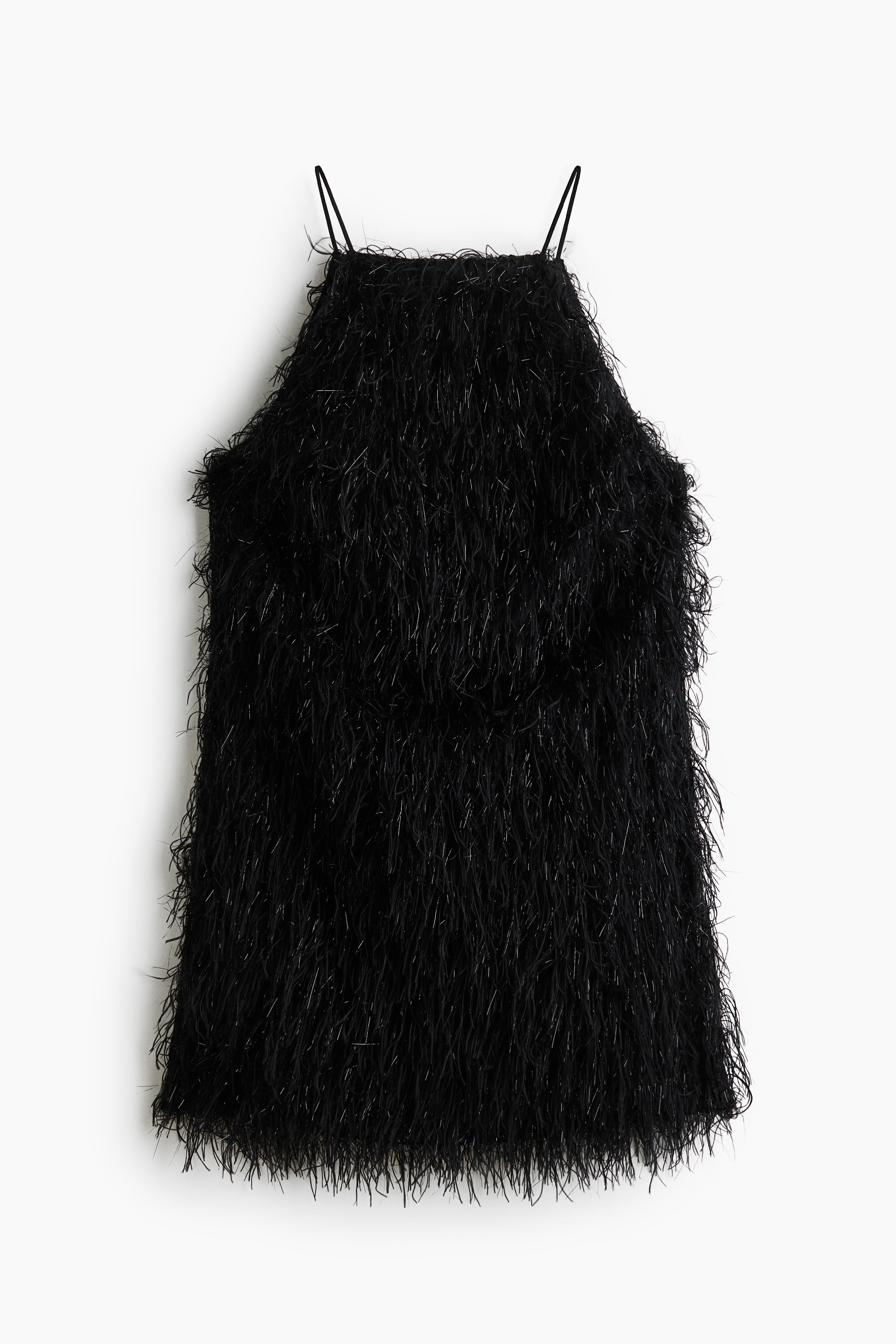 Glittery fringe dress