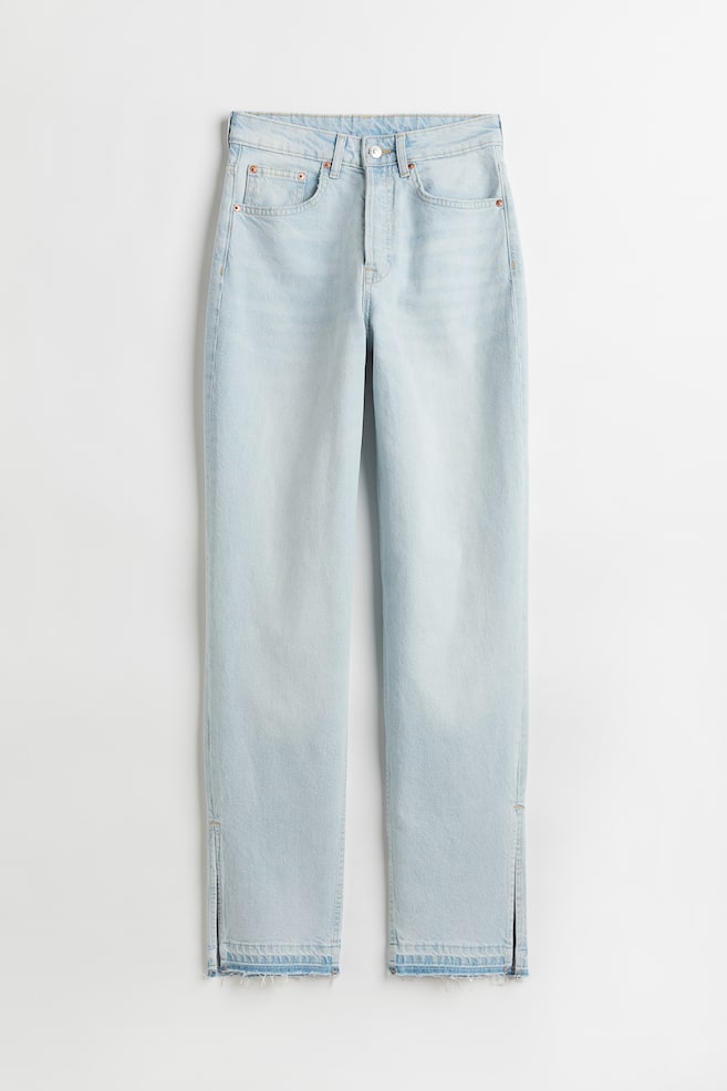 Straight High Jeans - Sart denimblå/Mørkegrå/Lys denimblå/Hvid/dc/dc - 1