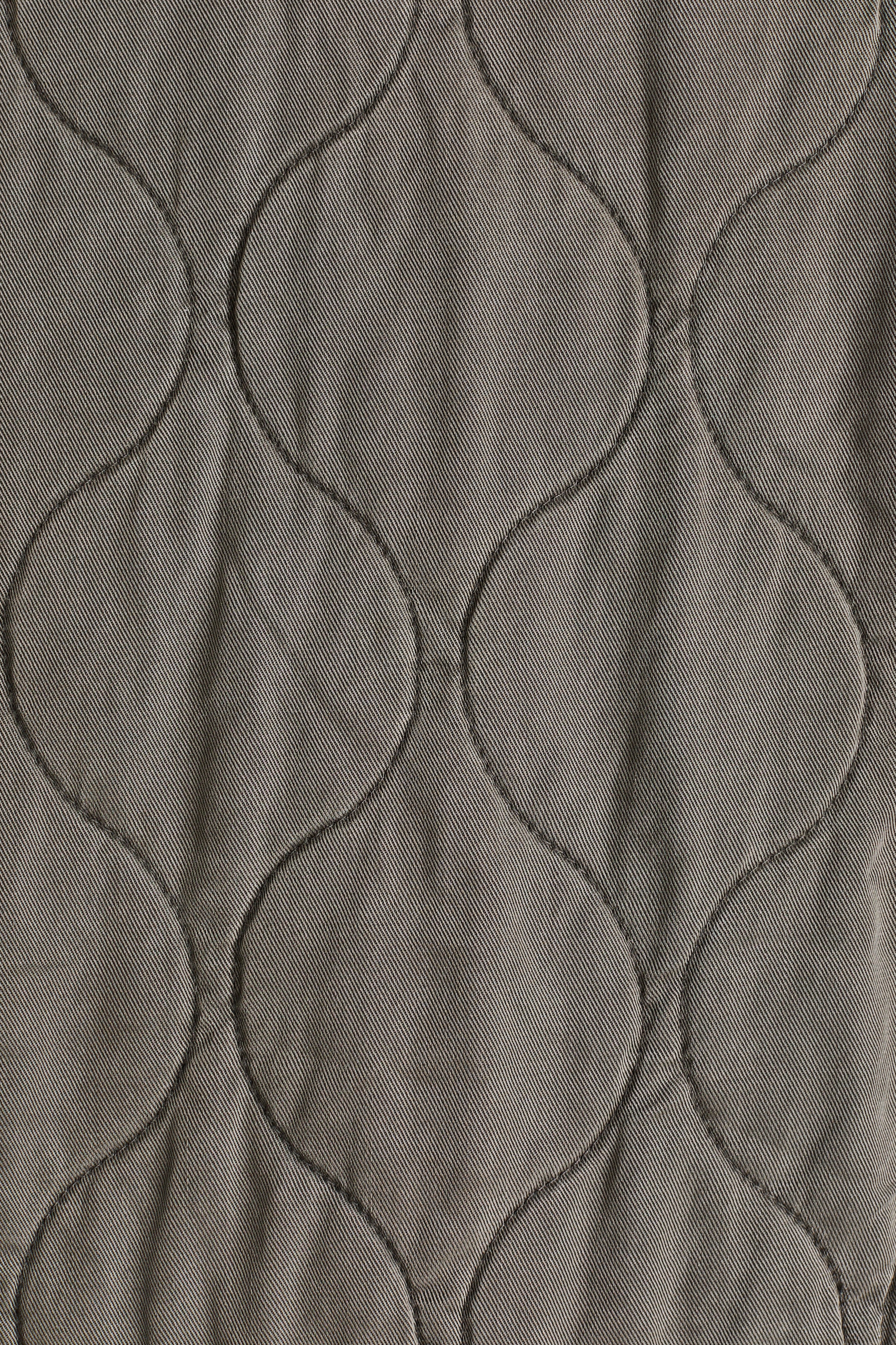 Женские куртки H&M Quilted Twill Jacket — фото 9
