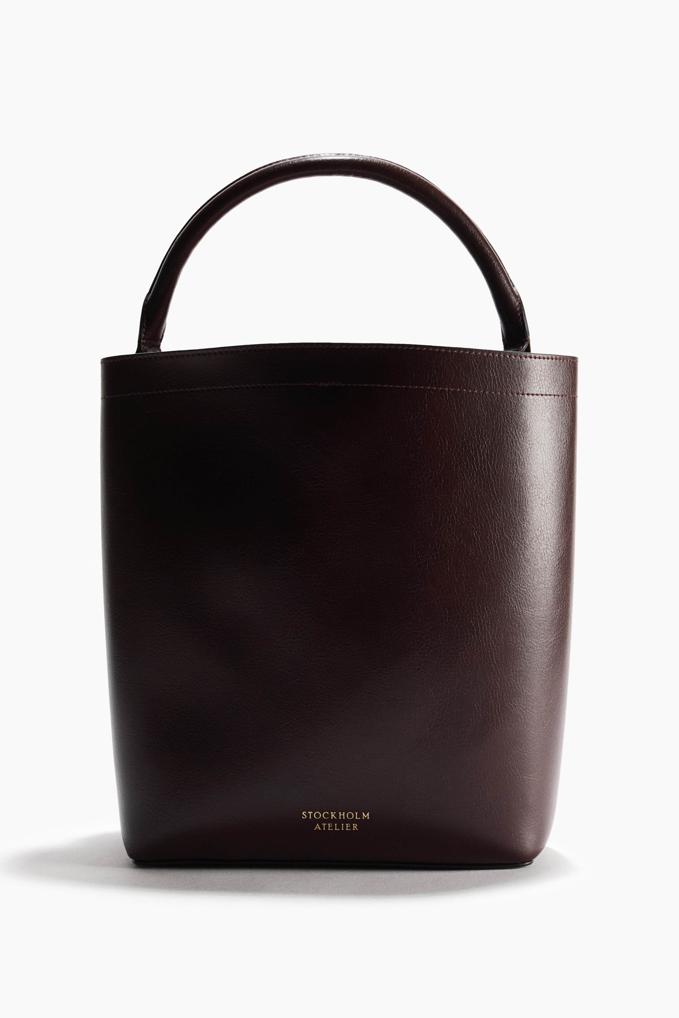 Переглянути збільшене зображення: Bucket bag - Темно-коричневий - Ladies | H&M UA 1