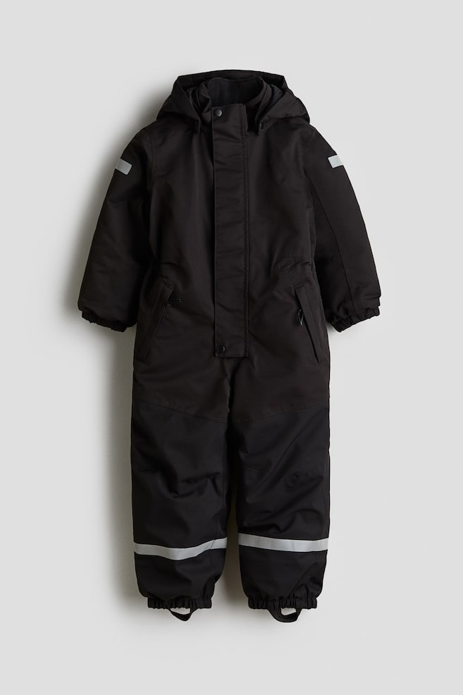 Waterproof room-to-grow snowsuit - Black/Navy blue/Colour block/Light dusty pink/Leopard print - 1
